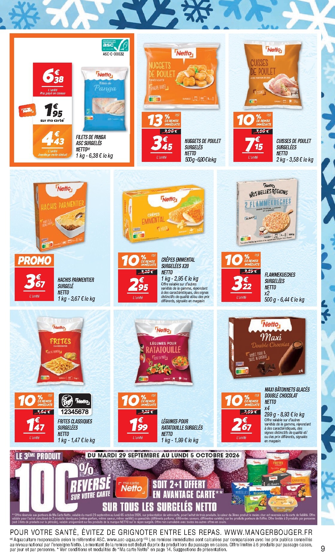 netto - Flyer Netto pour la semaine prochaine du du mardi 29/09/2026 au du lundi 05/10/2026 - page: 9