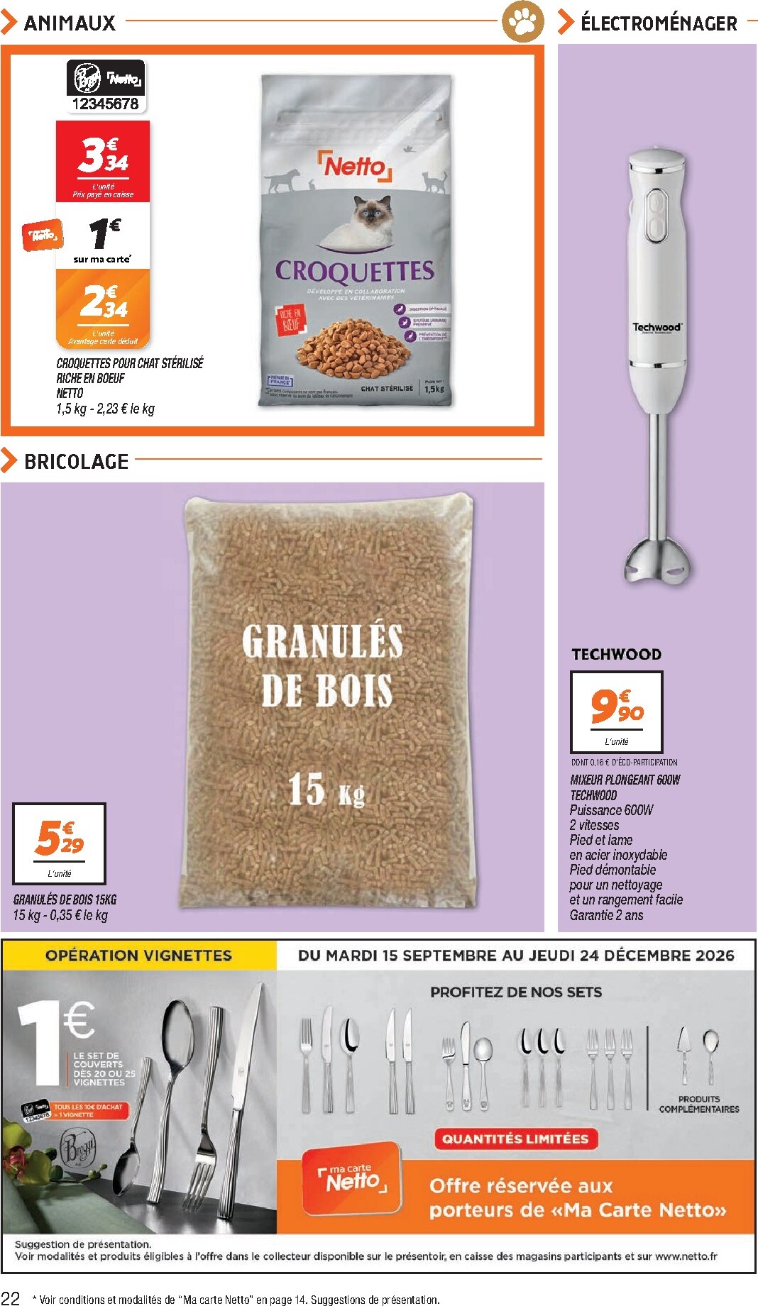 netto - Flyer Netto pour la semaine prochaine du du mardi 29/09/2026 au du lundi 05/10/2026 - page: 22