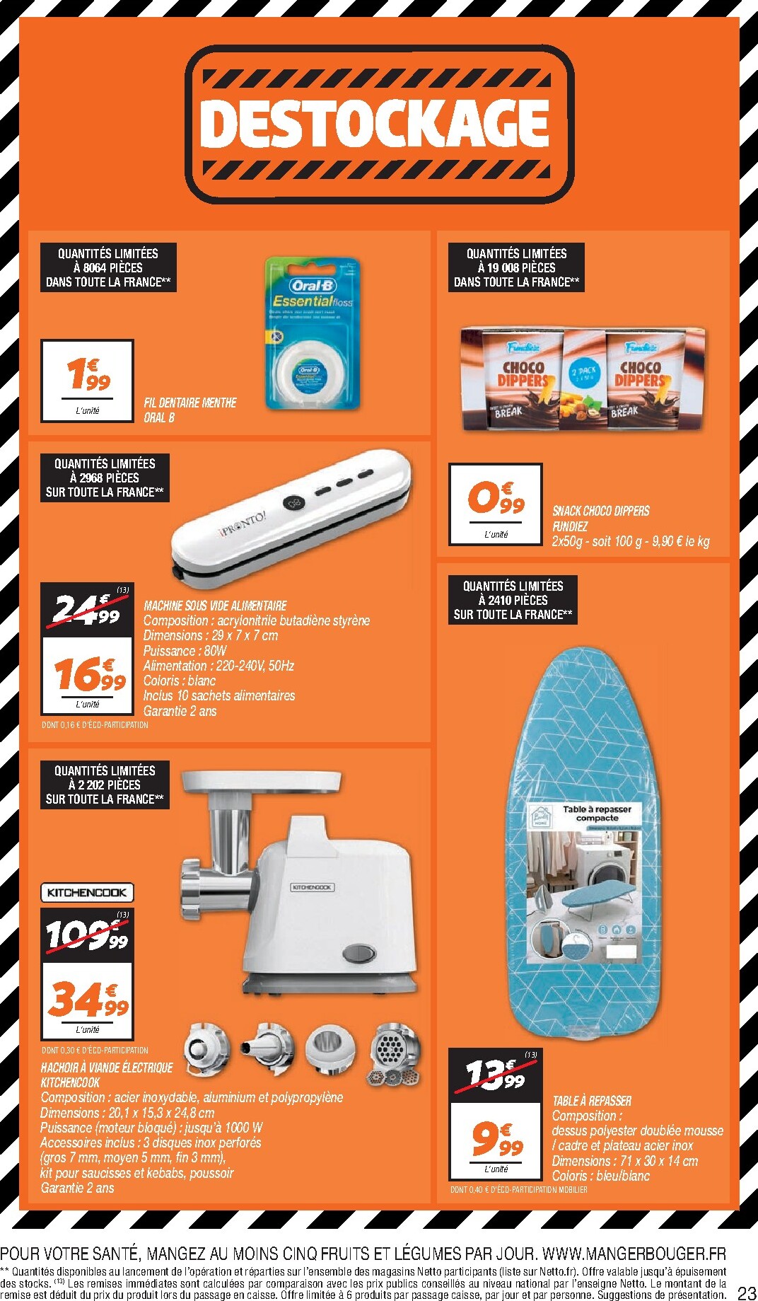 netto - Flyer Netto pour la semaine prochaine du du mardi 29/09/2026 au du lundi 05/10/2026 - page: 23
