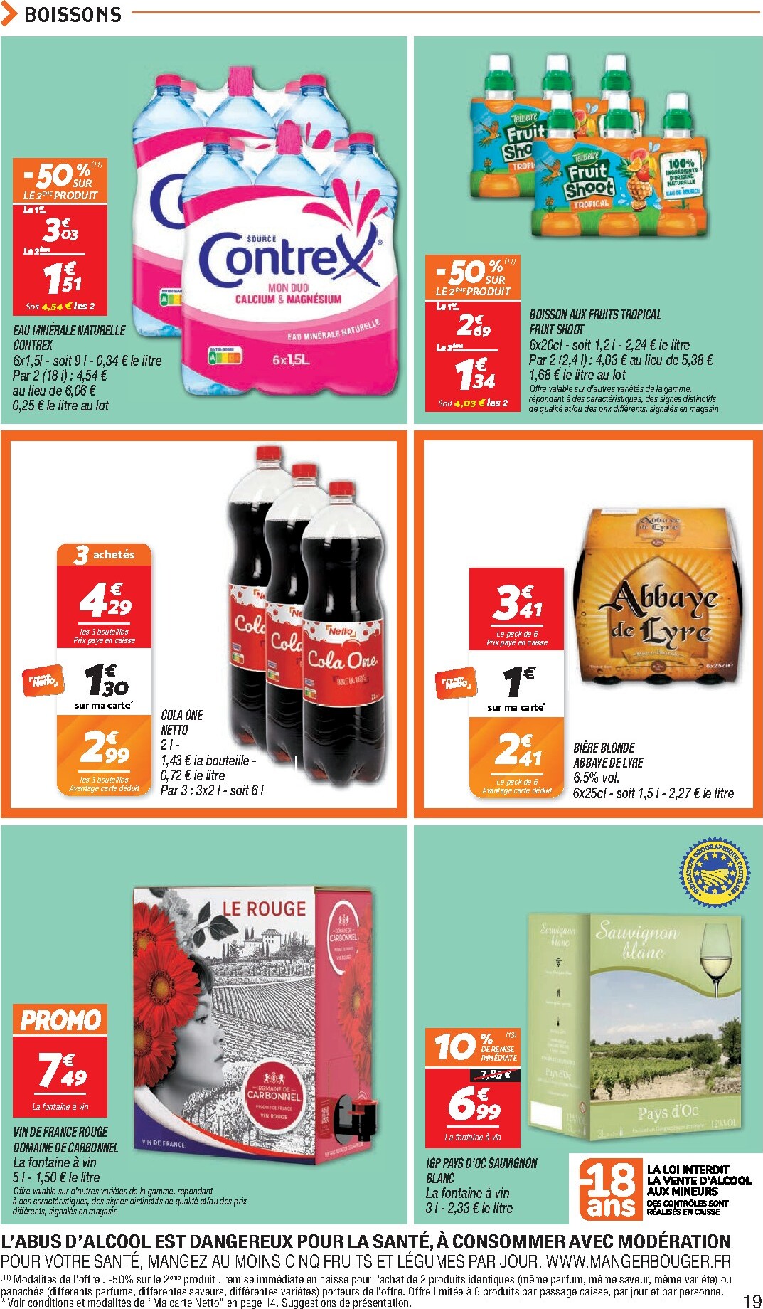 netto - Flyer Netto pour la semaine prochaine du du mardi 29/09/2026 au du lundi 05/10/2026 - page: 19