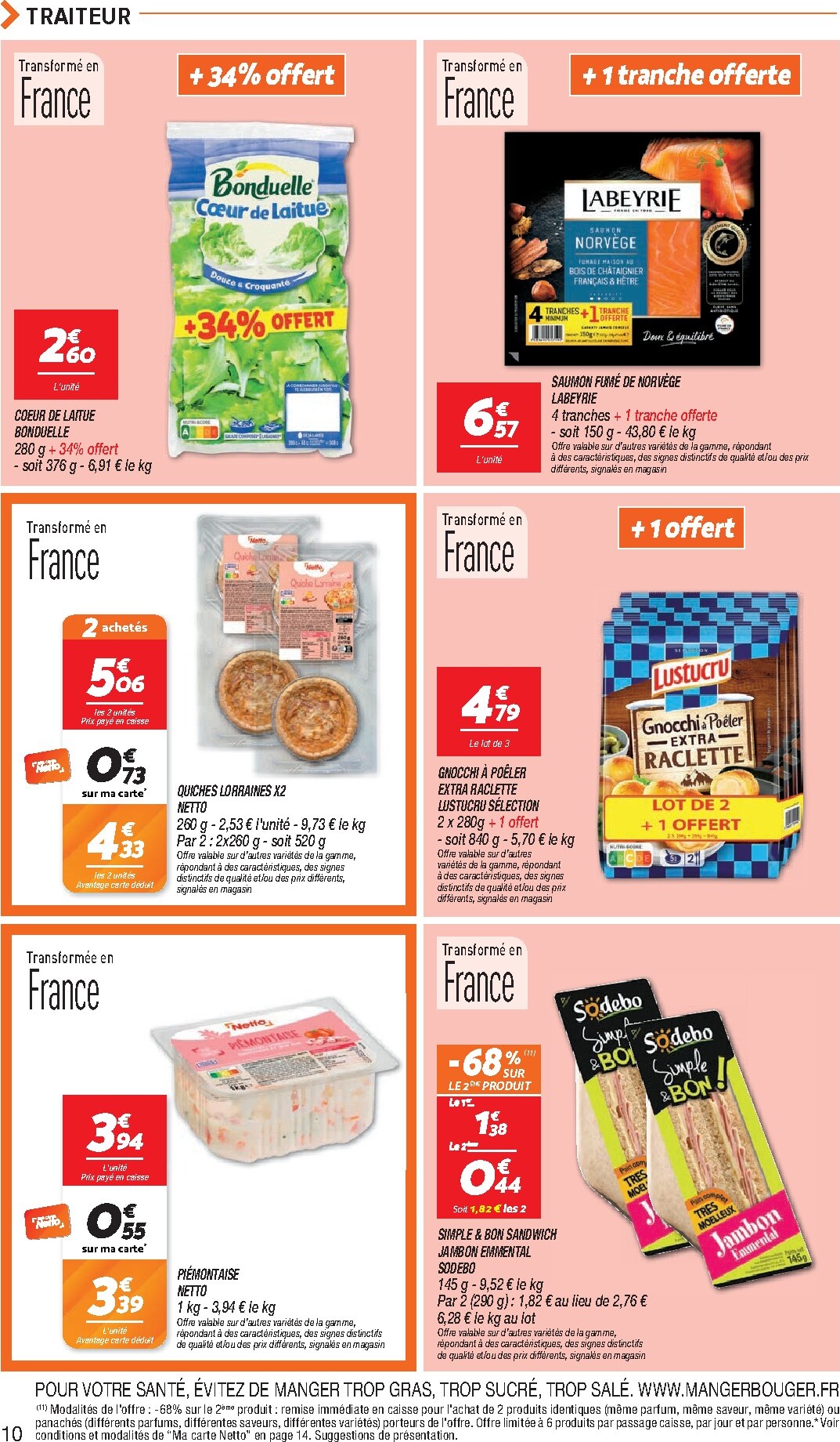 netto - Flyer Netto pour la semaine prochaine du du mardi 29/09/2026 au du lundi 05/10/2026 - page: 10