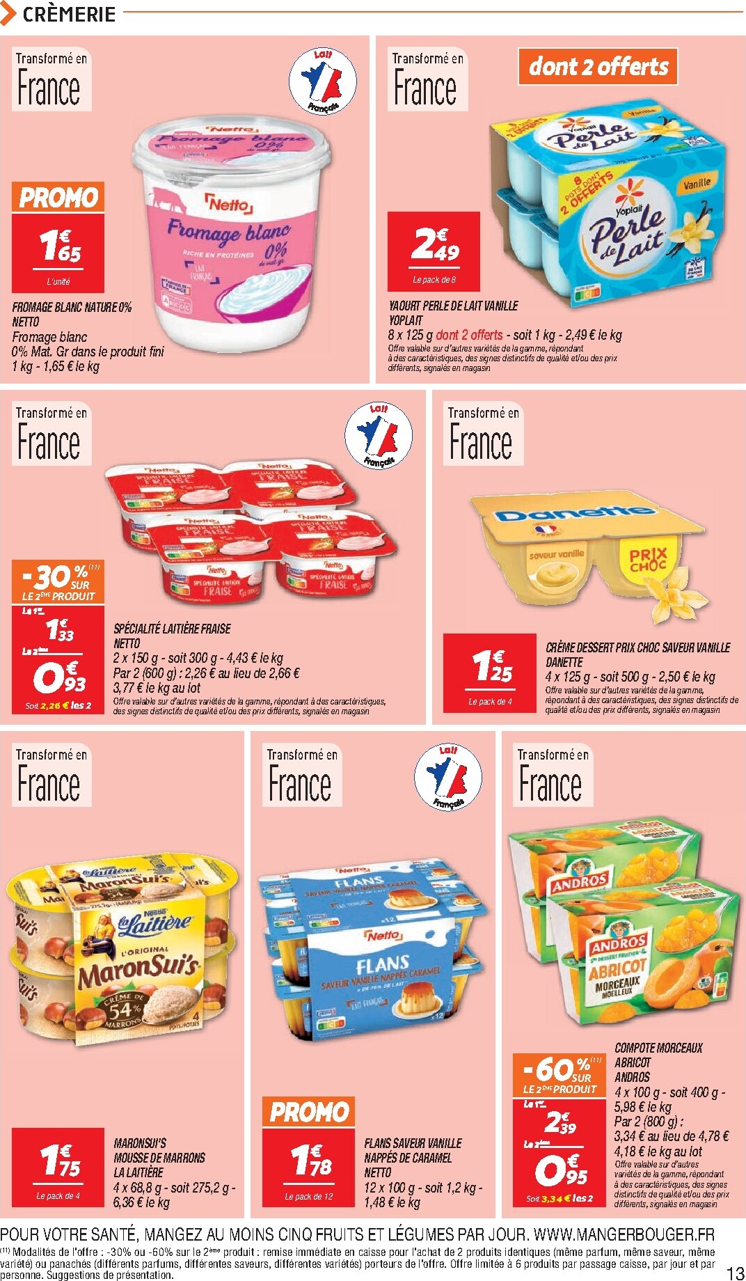 netto - Flyer Netto pour la semaine prochaine du du mardi 29/09/2026 au du lundi 05/10/2026 - page: 13