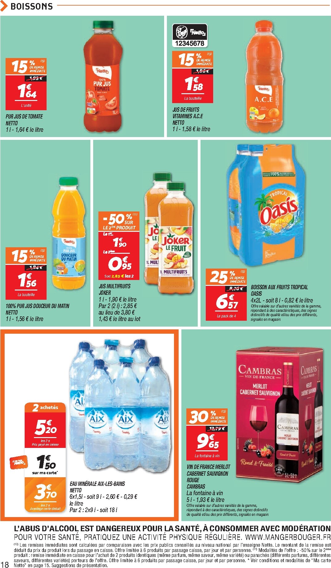 netto - Flyer Netto pour la semaine prochaine du du mardi 06/10/2026 au du lundi 12/10/2026 - page: 18