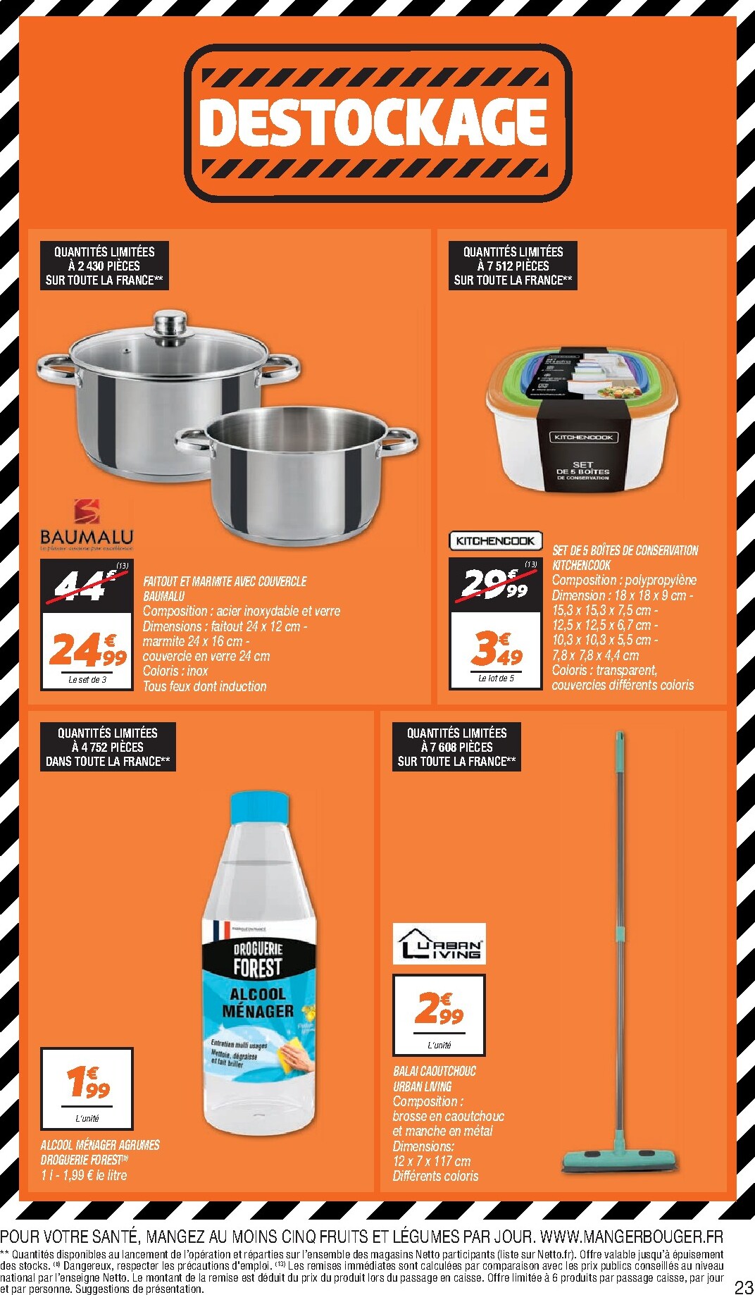 netto - Flyer Netto pour la semaine prochaine du du mardi 06/10/2026 au du lundi 12/10/2026 - page: 23