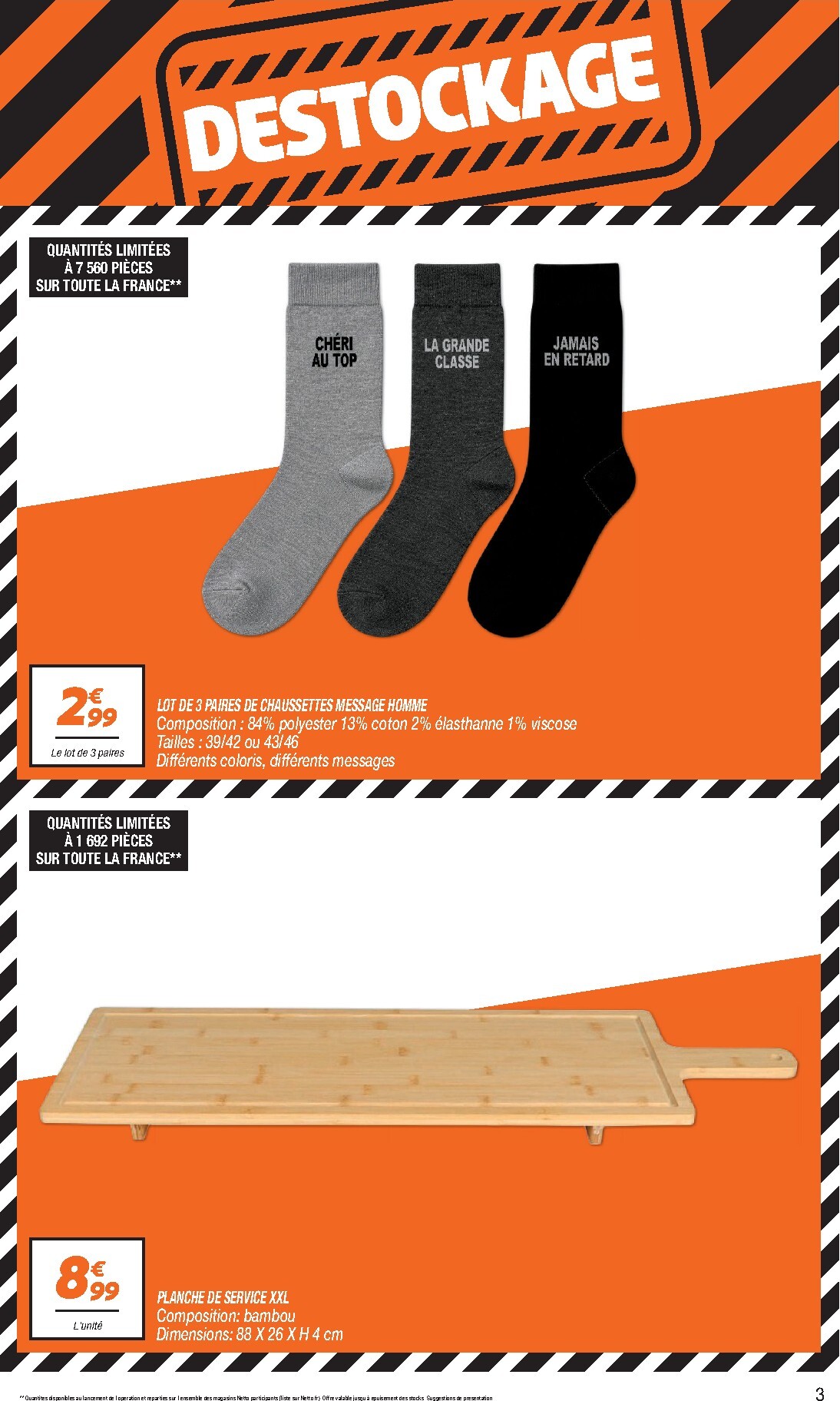 netto - Current Netto - Destockage Octobre leaflet valid from du mardi 29/09/2026 to du samedi 31/10/2026 - page: 3