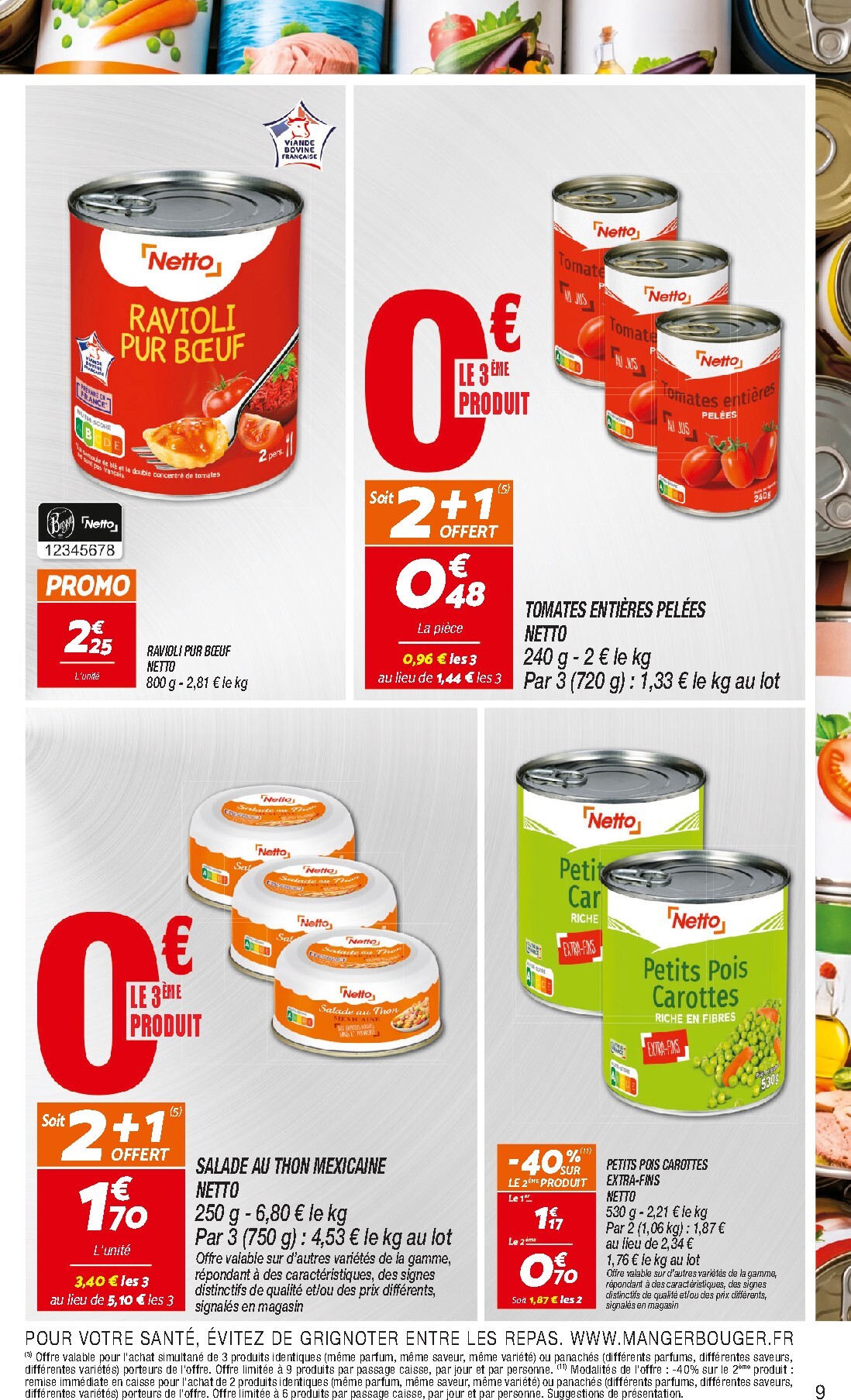 netto - Flyer Netto pour la semaine prochaine du du mardi 13/10/2026 au du lundi 19/10/2026 - page: 9