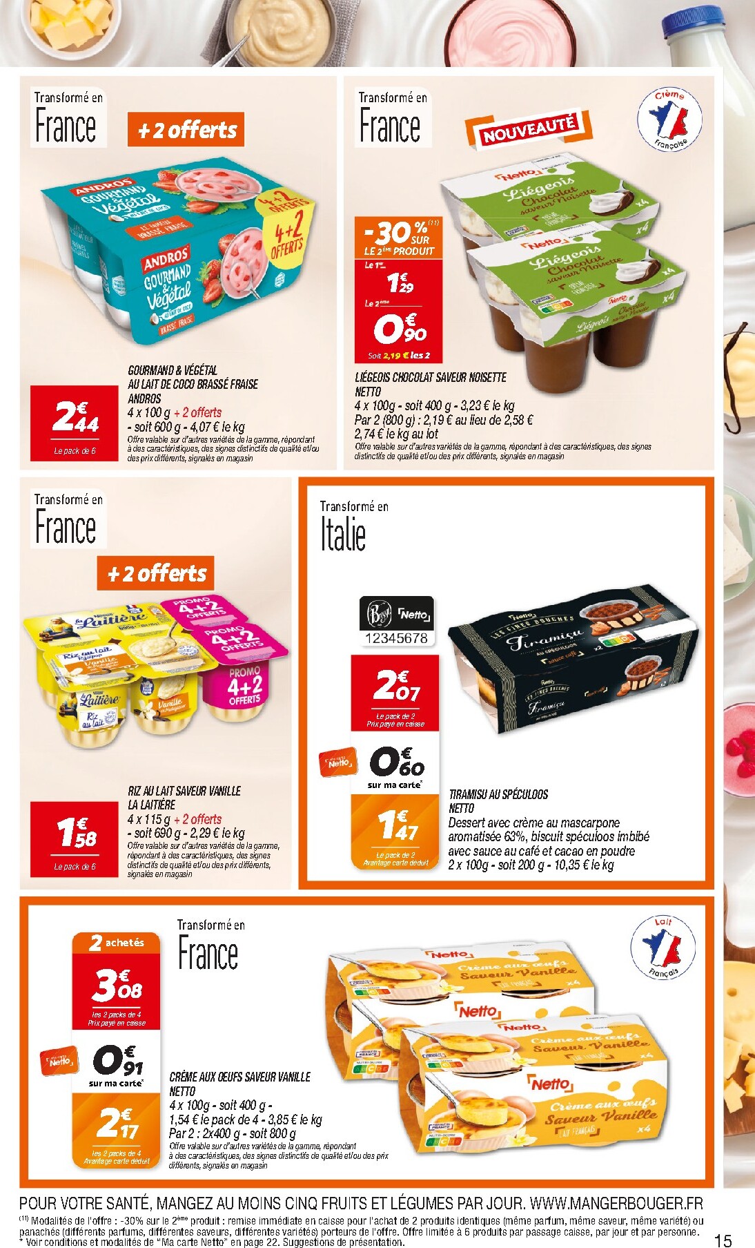 netto - Flyer Netto pour la semaine prochaine du du mardi 13/10/2026 au du lundi 19/10/2026 - page: 15