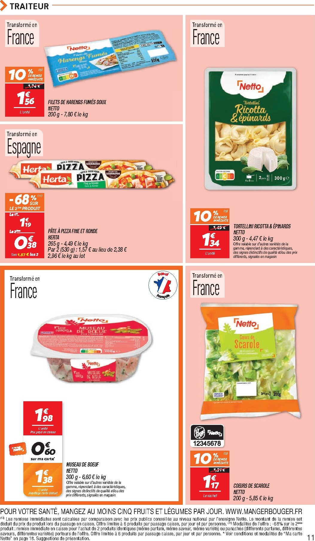 netto - Flyer Netto pour la semaine prochaine du du mardi 20/10/2026 au du lundi 26/10/2026 - page: 11