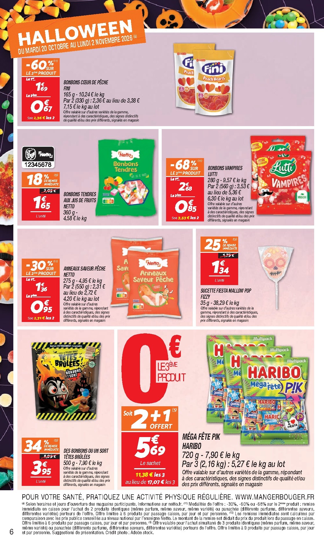 netto - Flyer Netto pour la semaine prochaine du du mardi 20/10/2026 au du lundi 26/10/2026 - page: 6