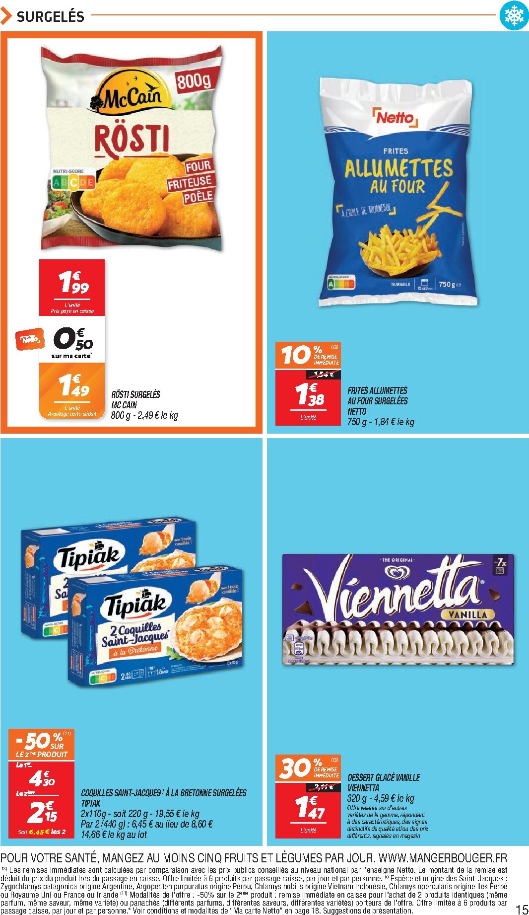 netto - Flyer Netto pour la semaine prochaine du du mardi 20/10/2026 au du lundi 26/10/2026 - page: 15