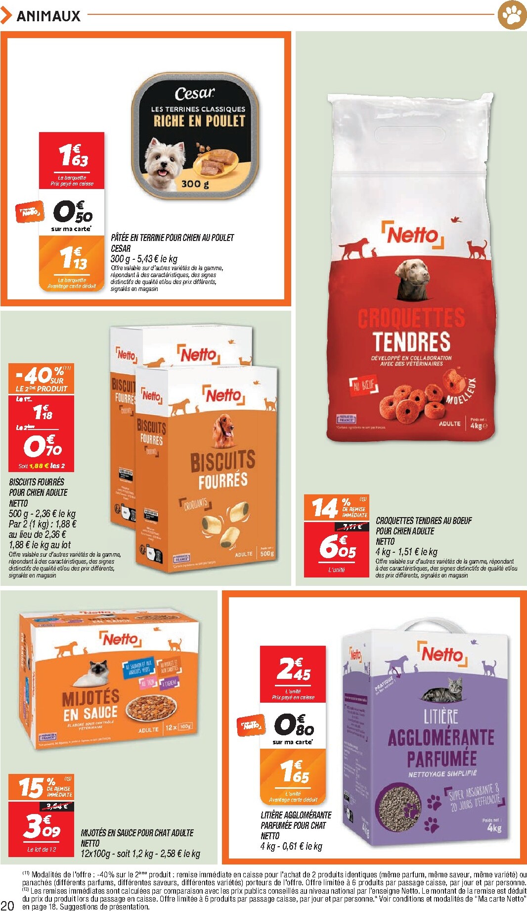 netto - Flyer Netto pour la semaine prochaine du du mardi 20/10/2026 au du lundi 26/10/2026 - page: 20