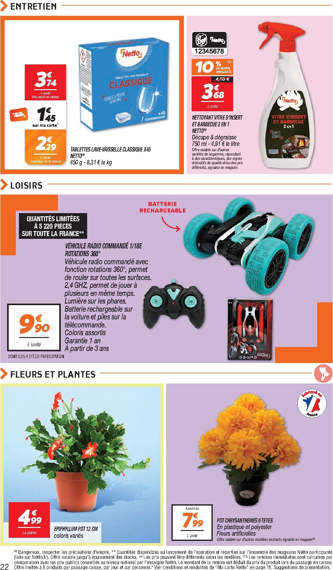 netto - Flyer Netto pour la semaine prochaine du du mardi 20/10/2026 au du lundi 26/10/2026 - page: 22