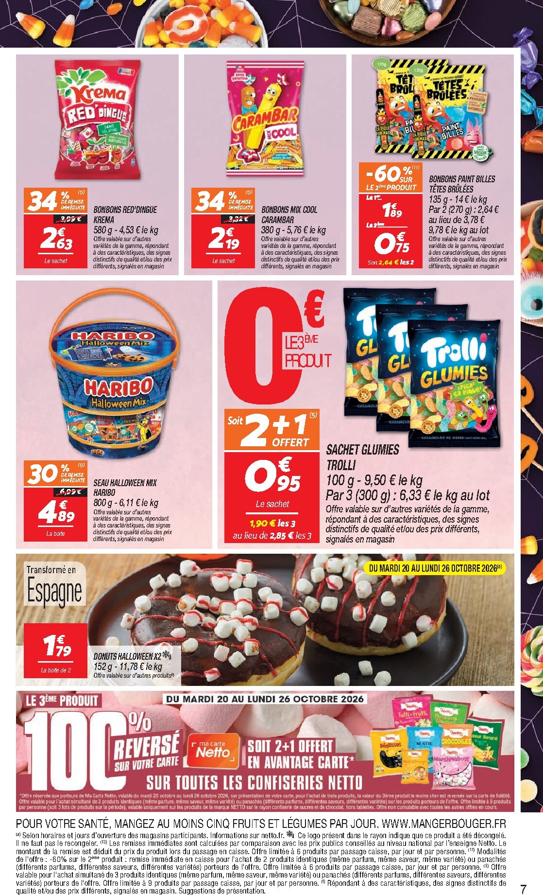 netto - Flyer Netto pour la semaine prochaine du du mardi 20/10/2026 au du lundi 26/10/2026 - page: 7