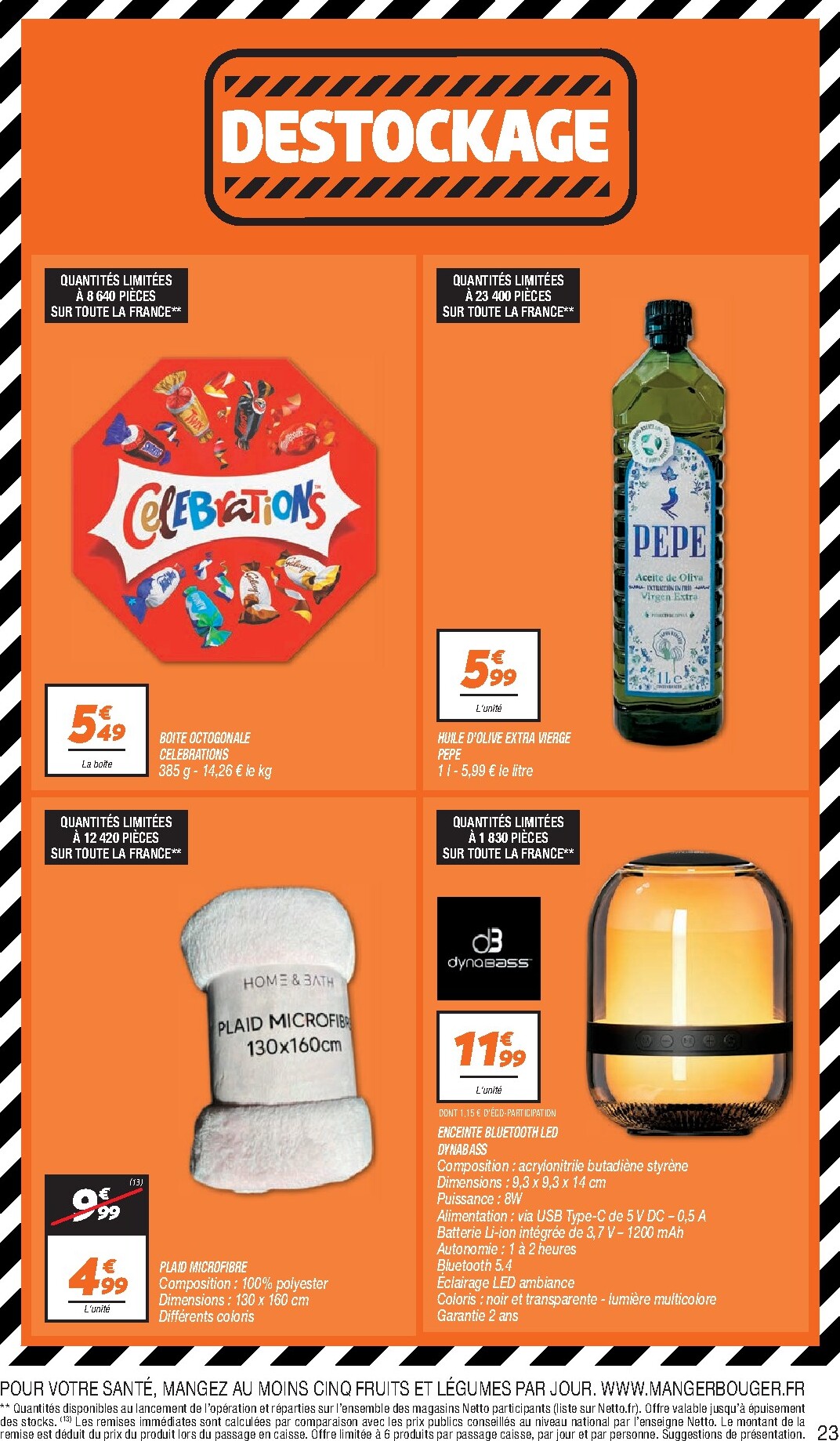 netto - Flyer Netto pour la semaine prochaine du du mardi 20/10/2026 au du lundi 26/10/2026 - page: 23