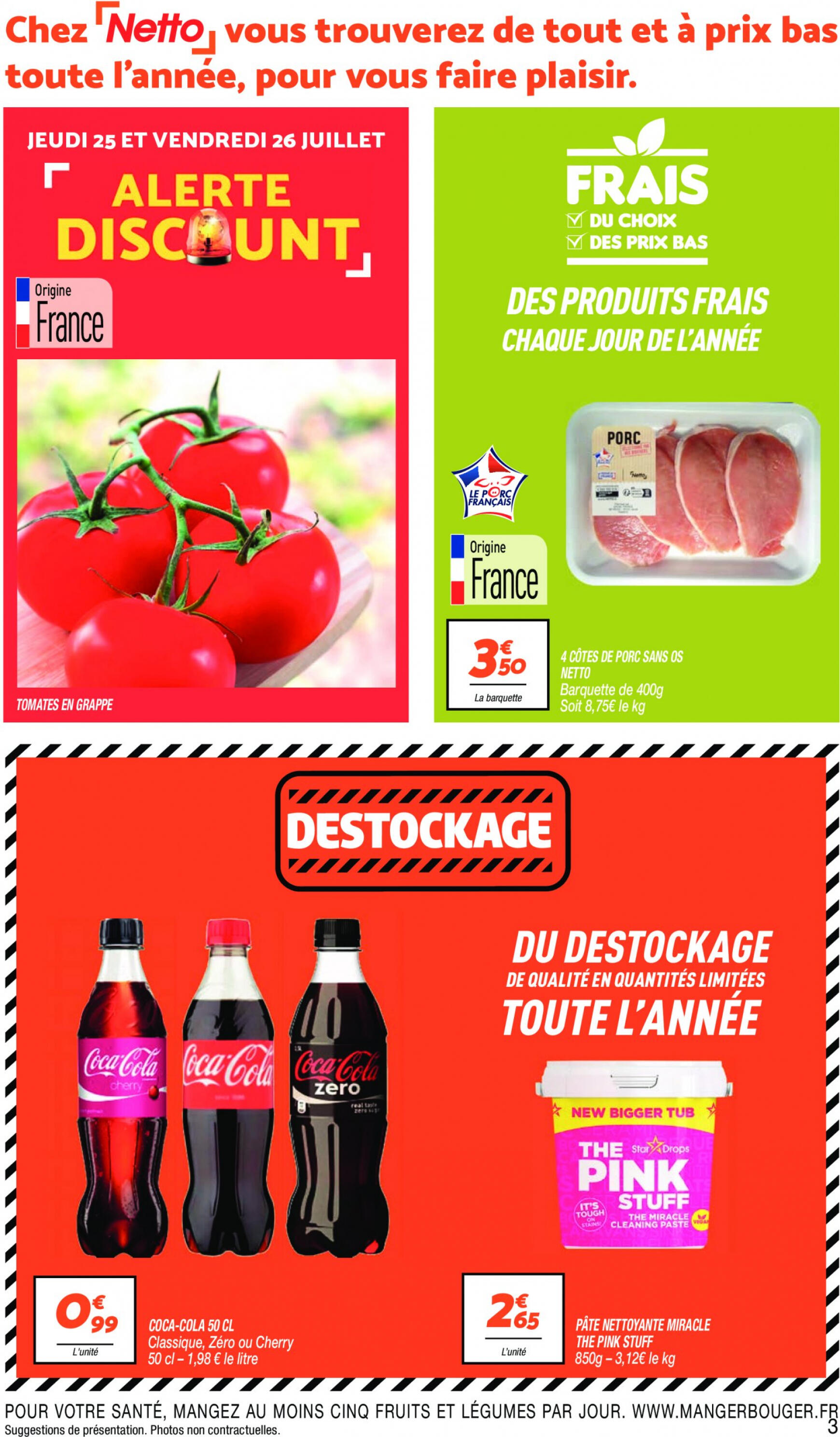 netto - Prospectus Netto - Nouveaux Points De Vente actuel 23.07. - 29.07. - page: 3