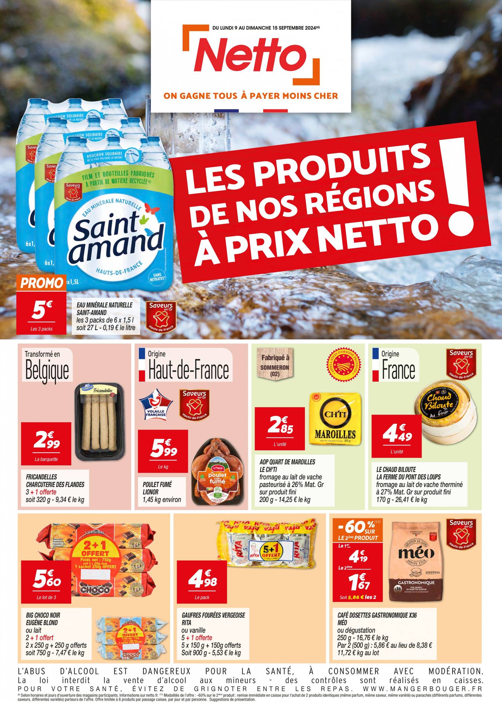 netto - Catalogue Netto - Region Nord valable dès 09.09. - 15.09. - page: 1