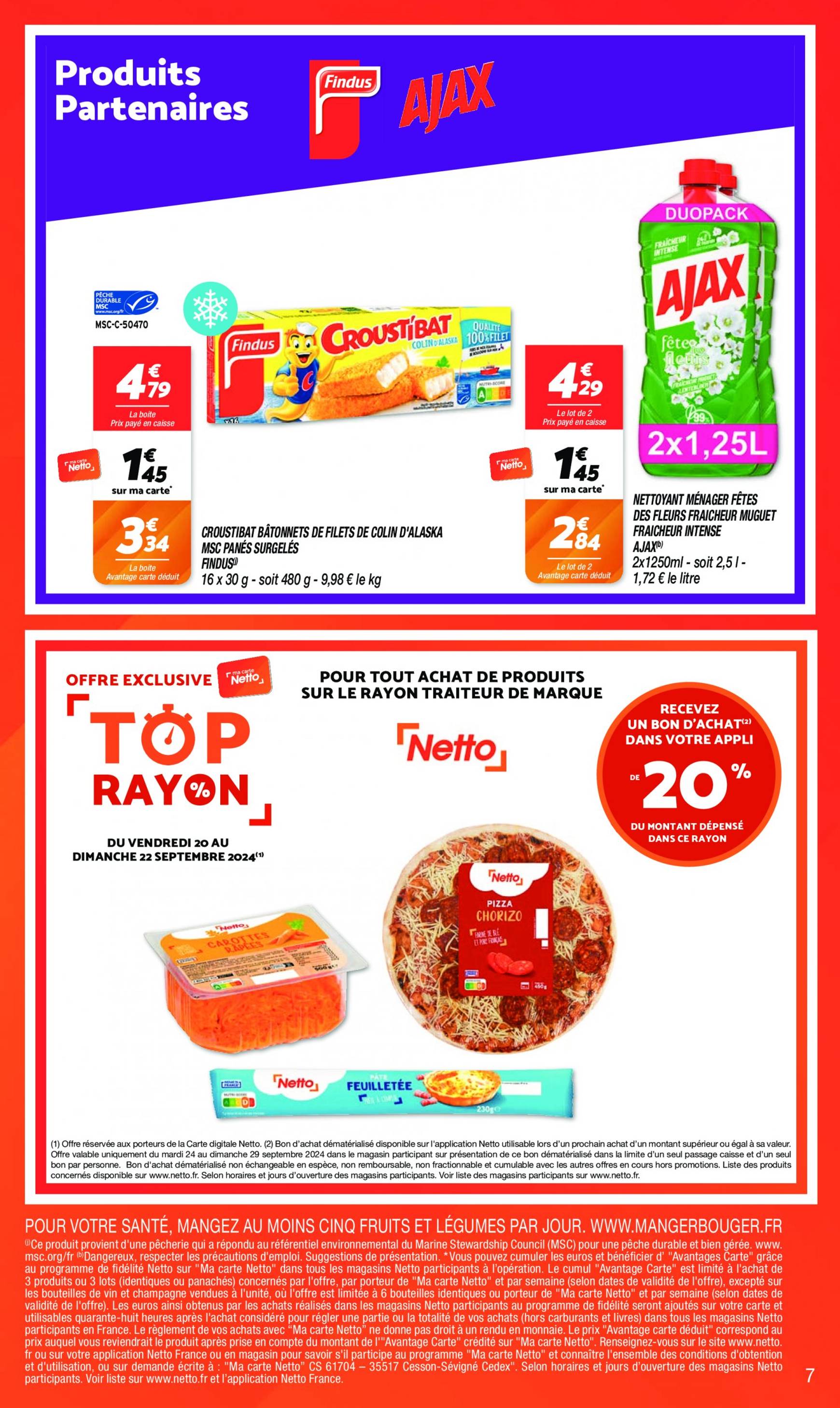 netto - Catalogue Netto valable dès 17.09. - 23.09. - page: 7