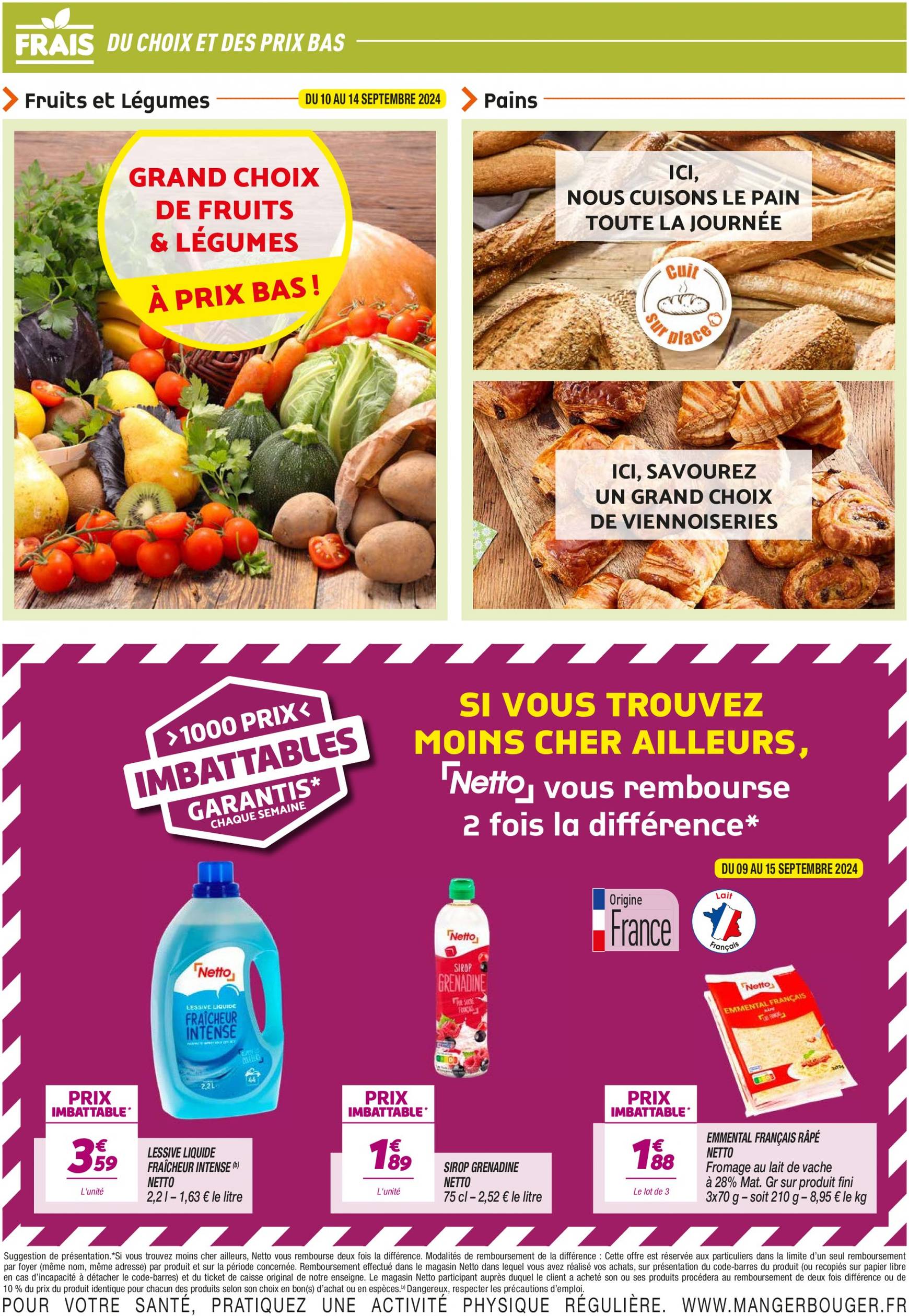 netto - Catalogue Netto - Nouveau Magasin a Commercy! valable dès 09.09. - 15.09. - page: 2