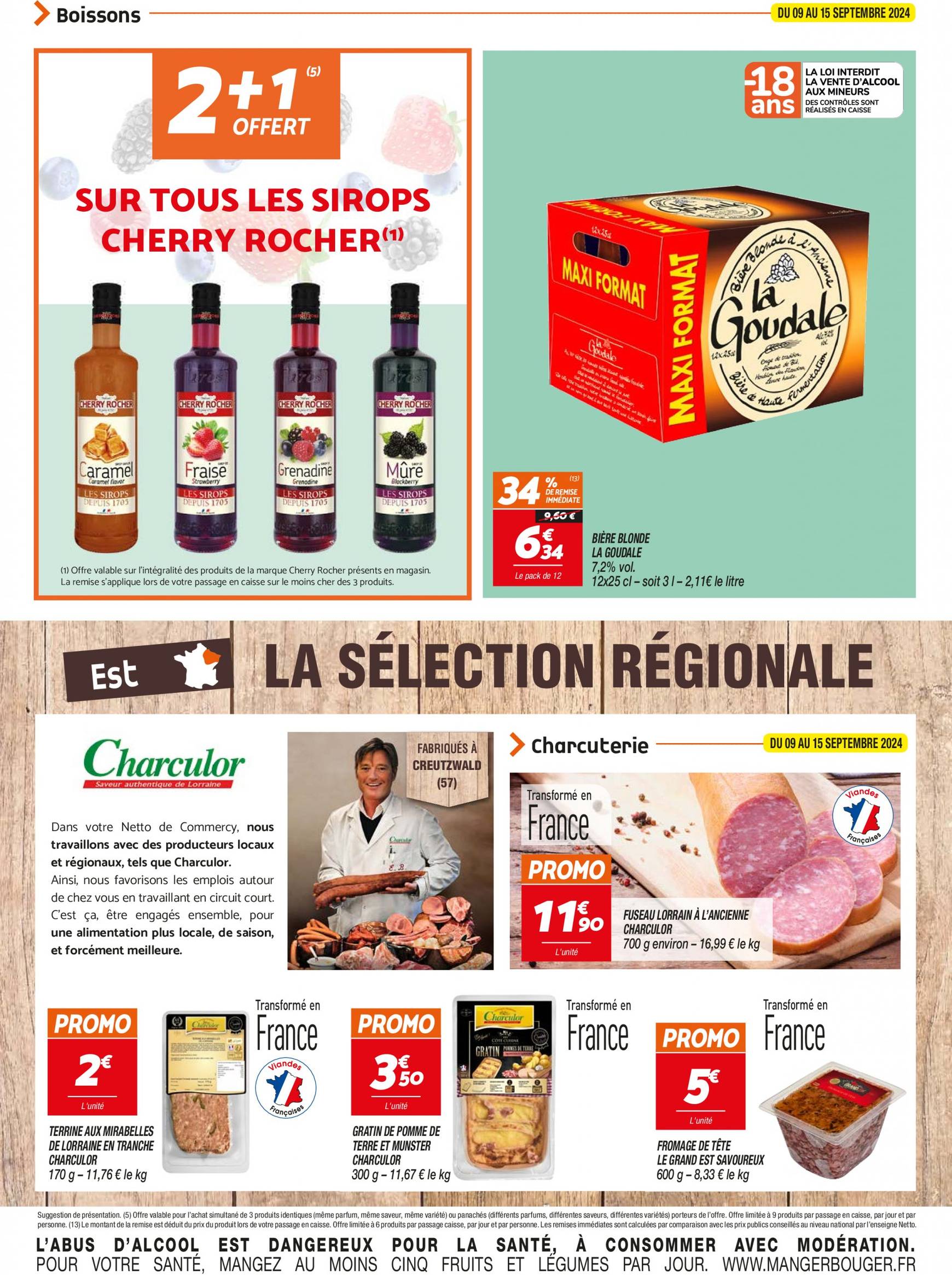 netto - Catalogue Netto - Nouveau Magasin a Commercy! valable dès 09.09. - 15.09. - page: 3