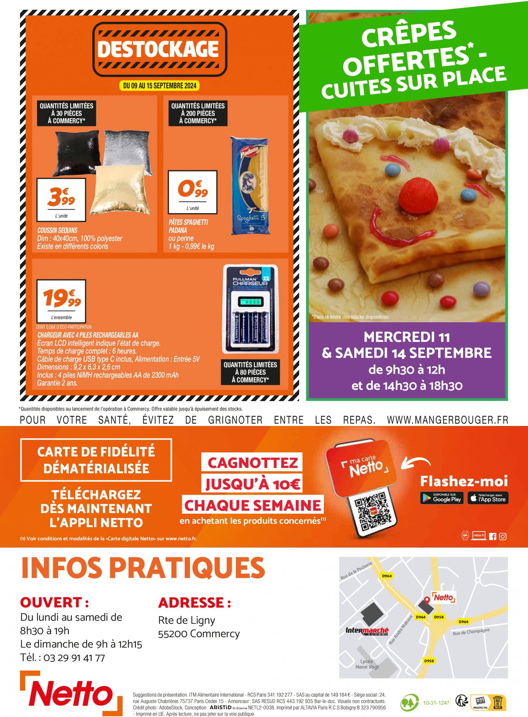 netto - Catalogue Netto - Nouveau Magasin a Commercy! valable dès 09.09. - 15.09. - page: 4