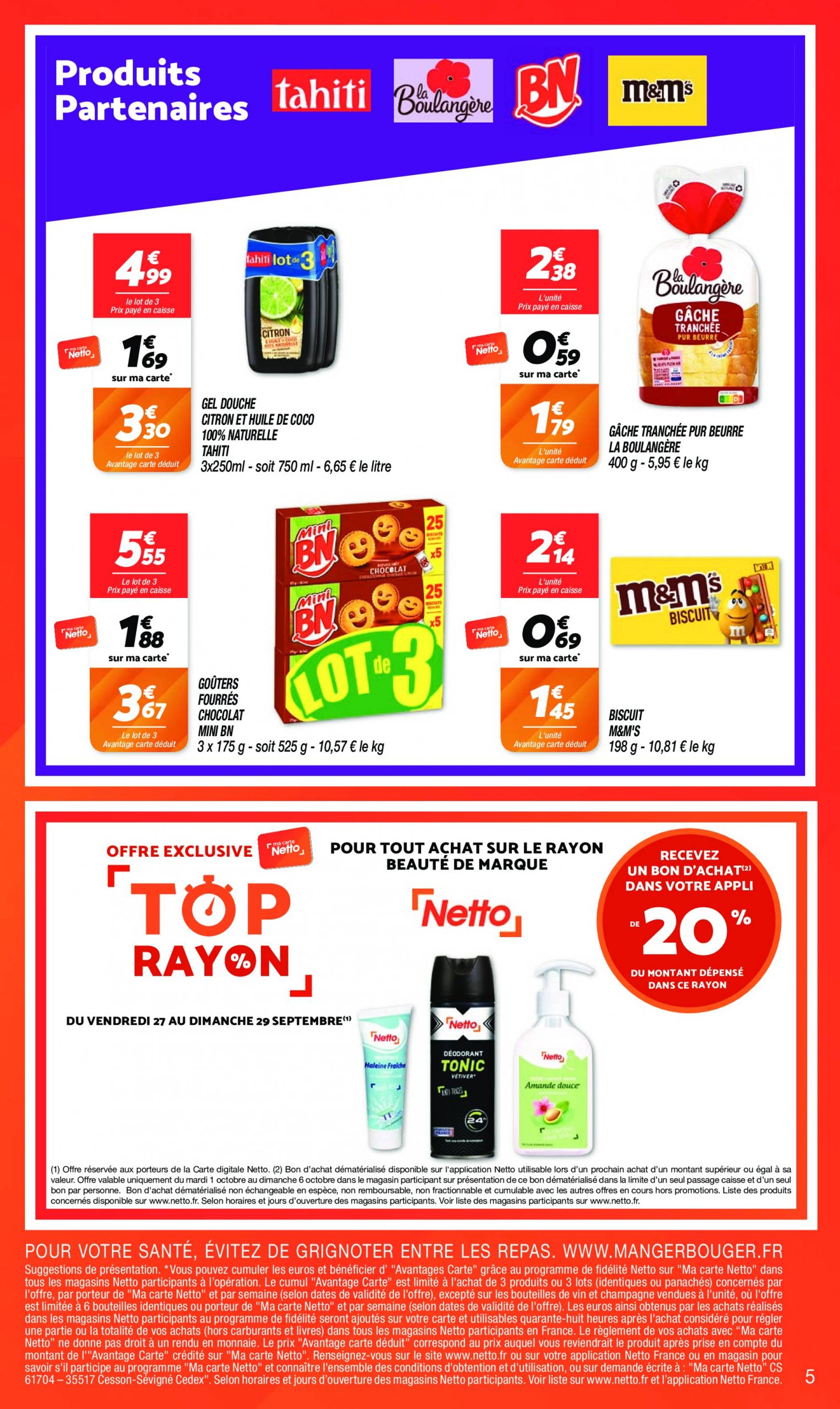 netto - Catalogue Netto valable dès 24.09. - 30.09. - page: 5