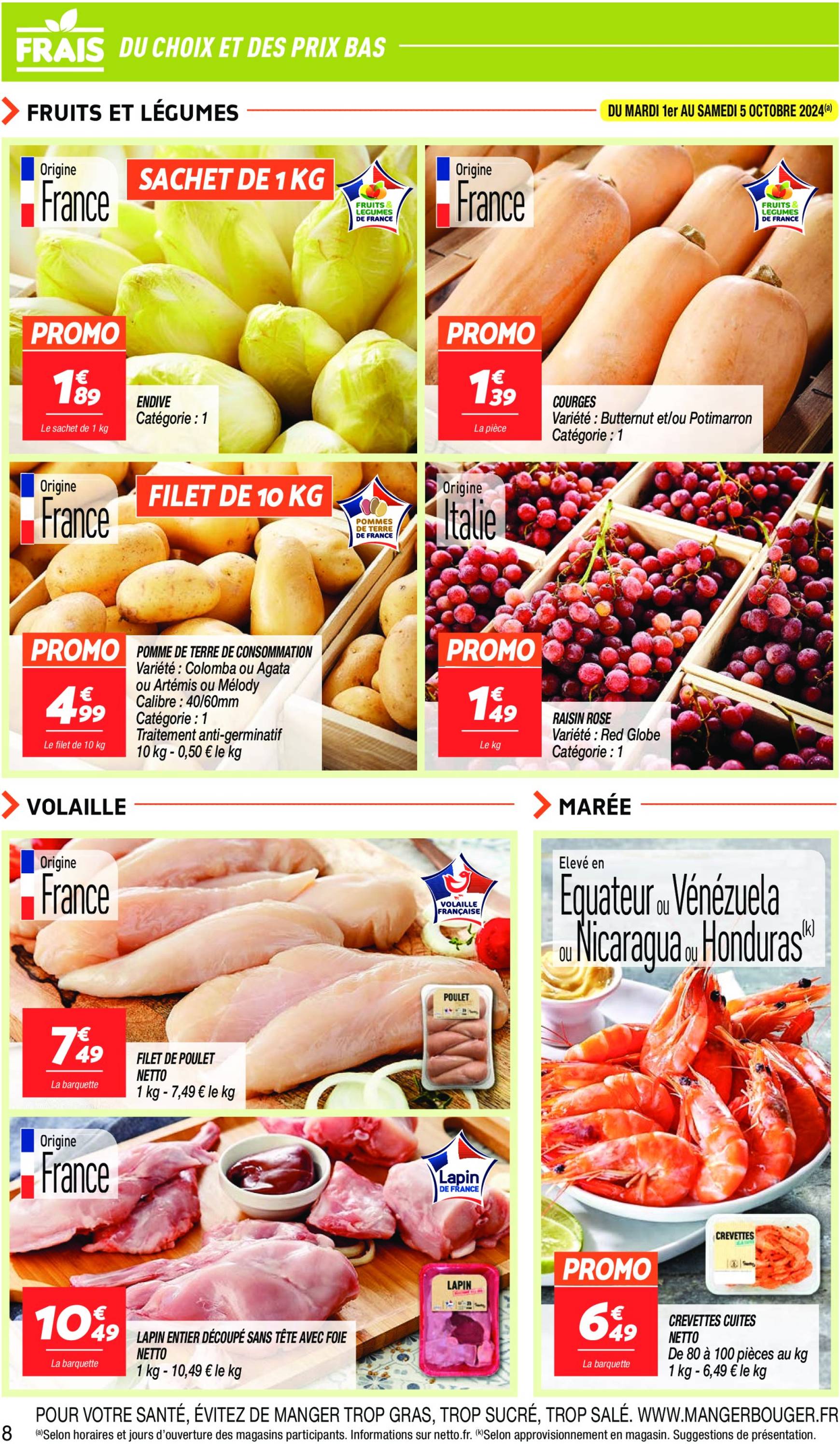 netto - Catalogue Netto valable dès 01.10. - 07.10. - page: 8