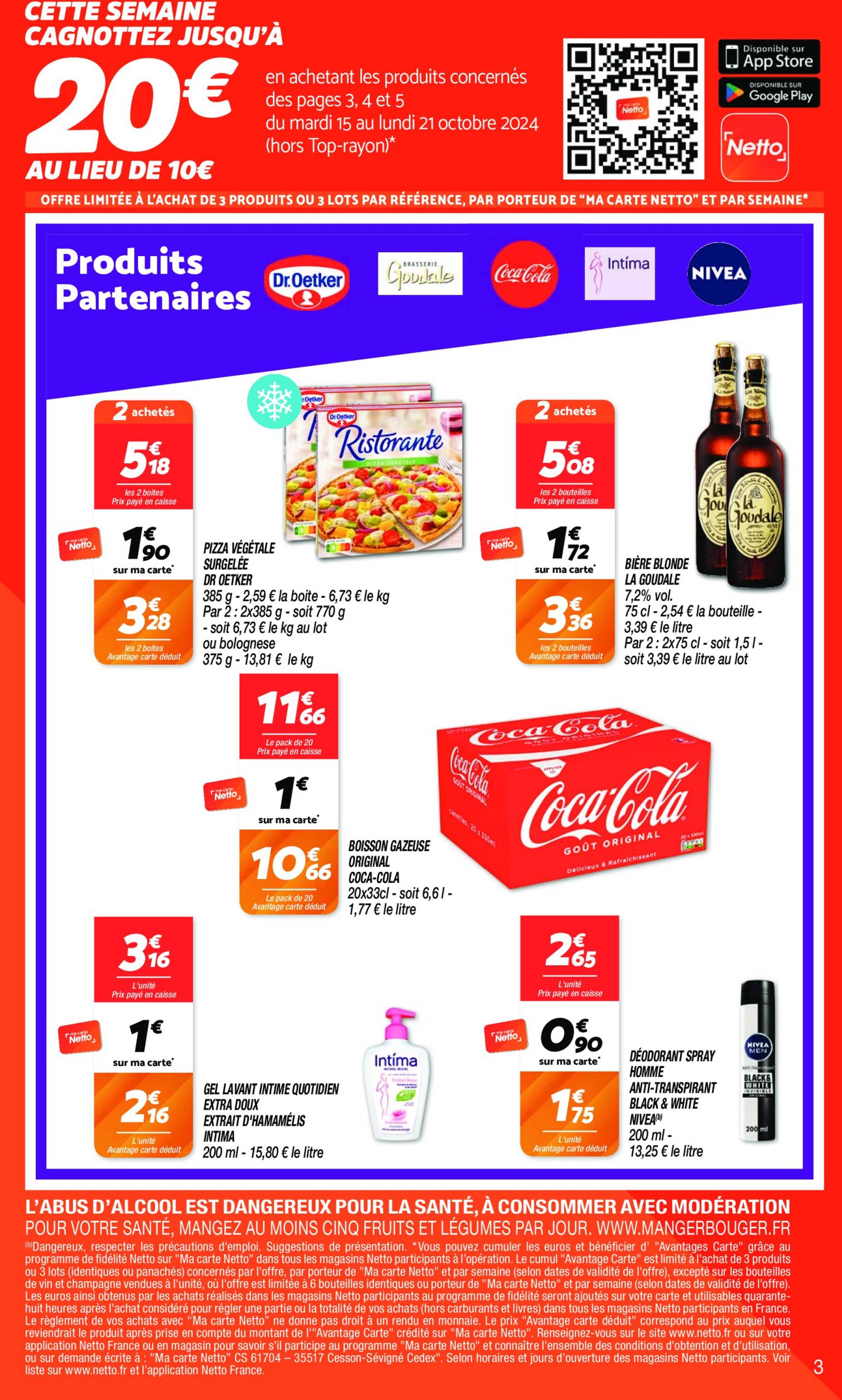 netto - Catalogue Netto valable dès 15.10. - 21.10. - page: 3