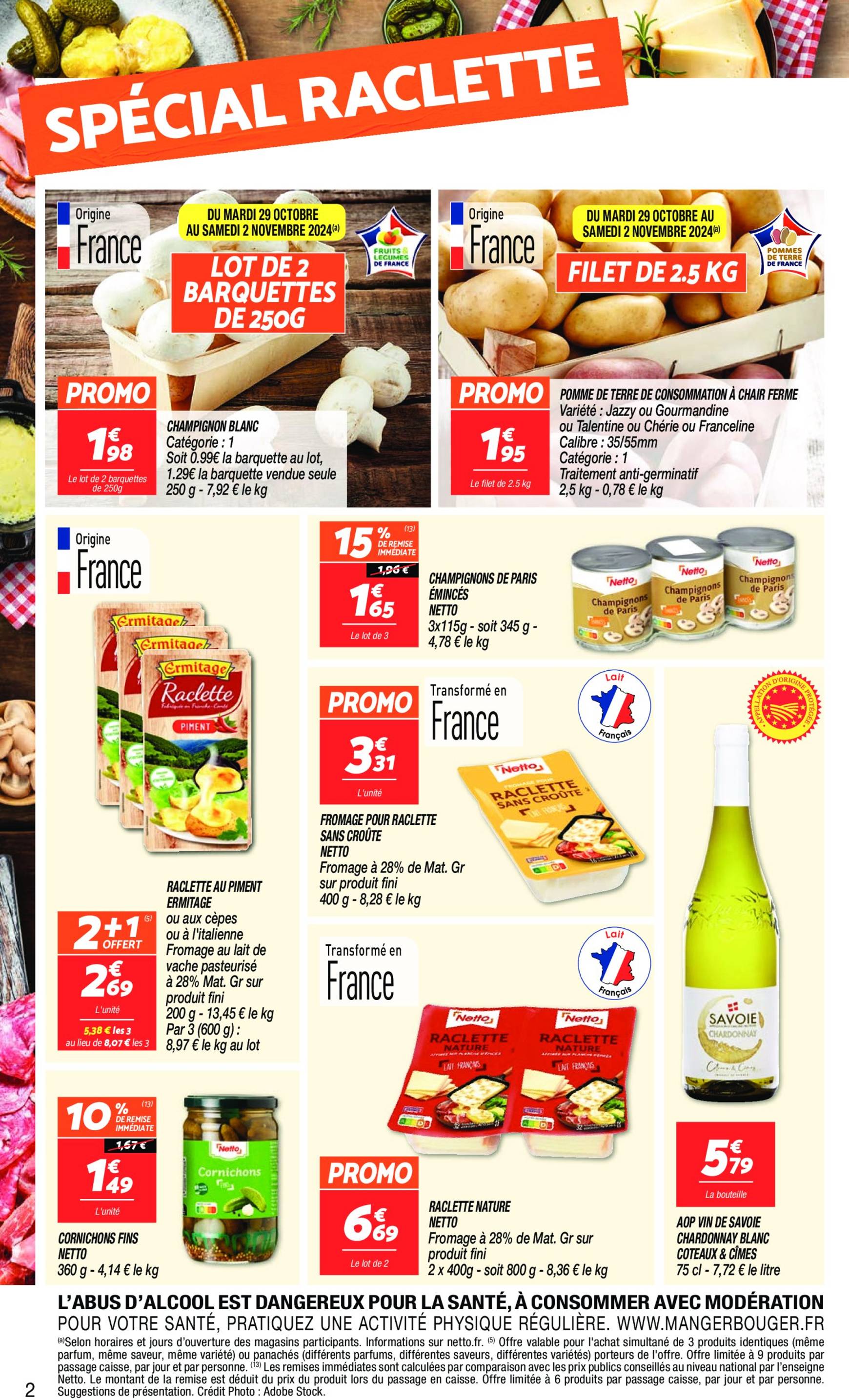 netto - Catalogue Netto valable dès 29.10. - 04.11. - page: 2