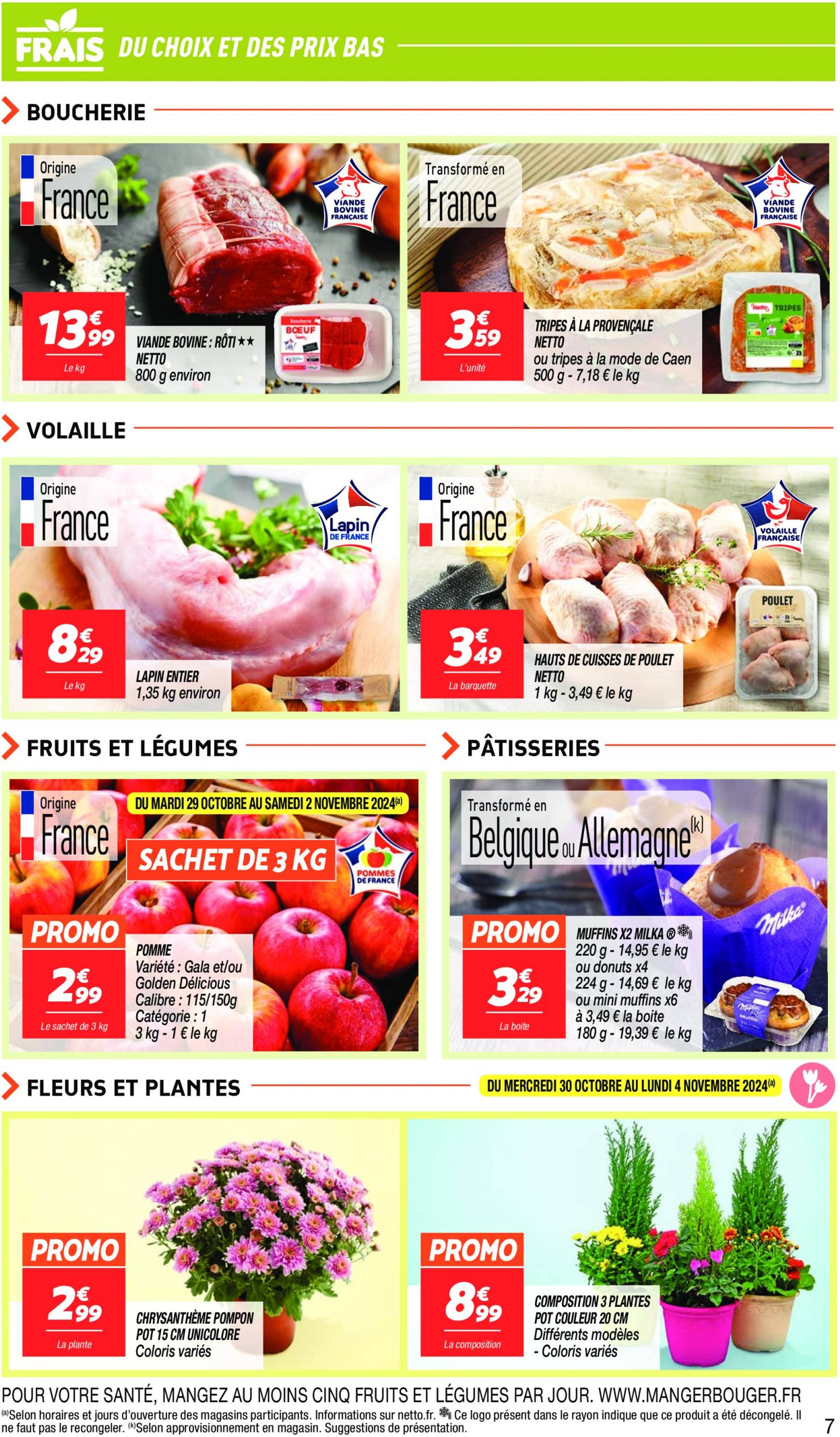 netto - Catalogue Netto valable dès 29.10. - 04.11. - page: 7