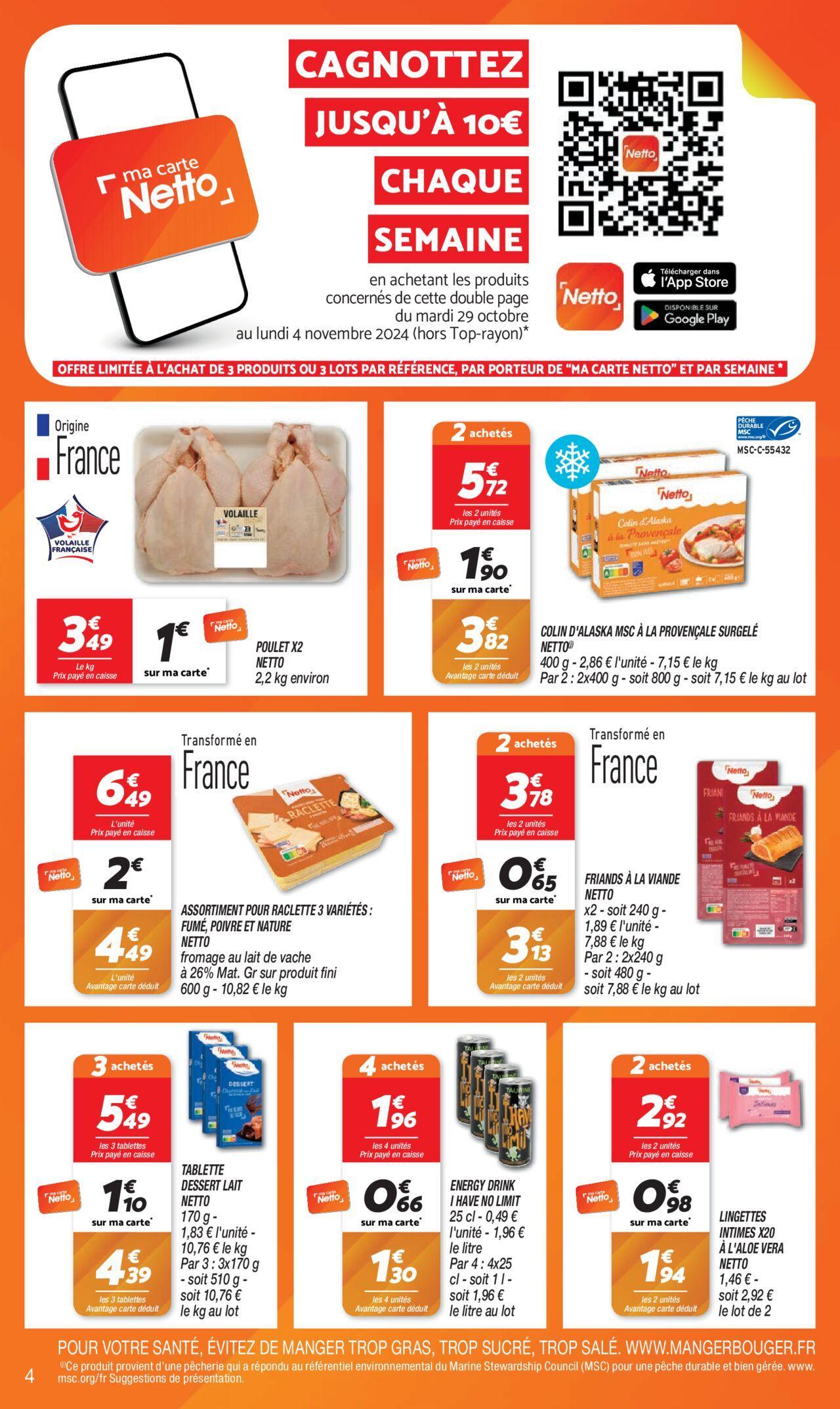 netto - Netto catalogue à partir du 29/10/2024 - 04/11/2024 - page: 4