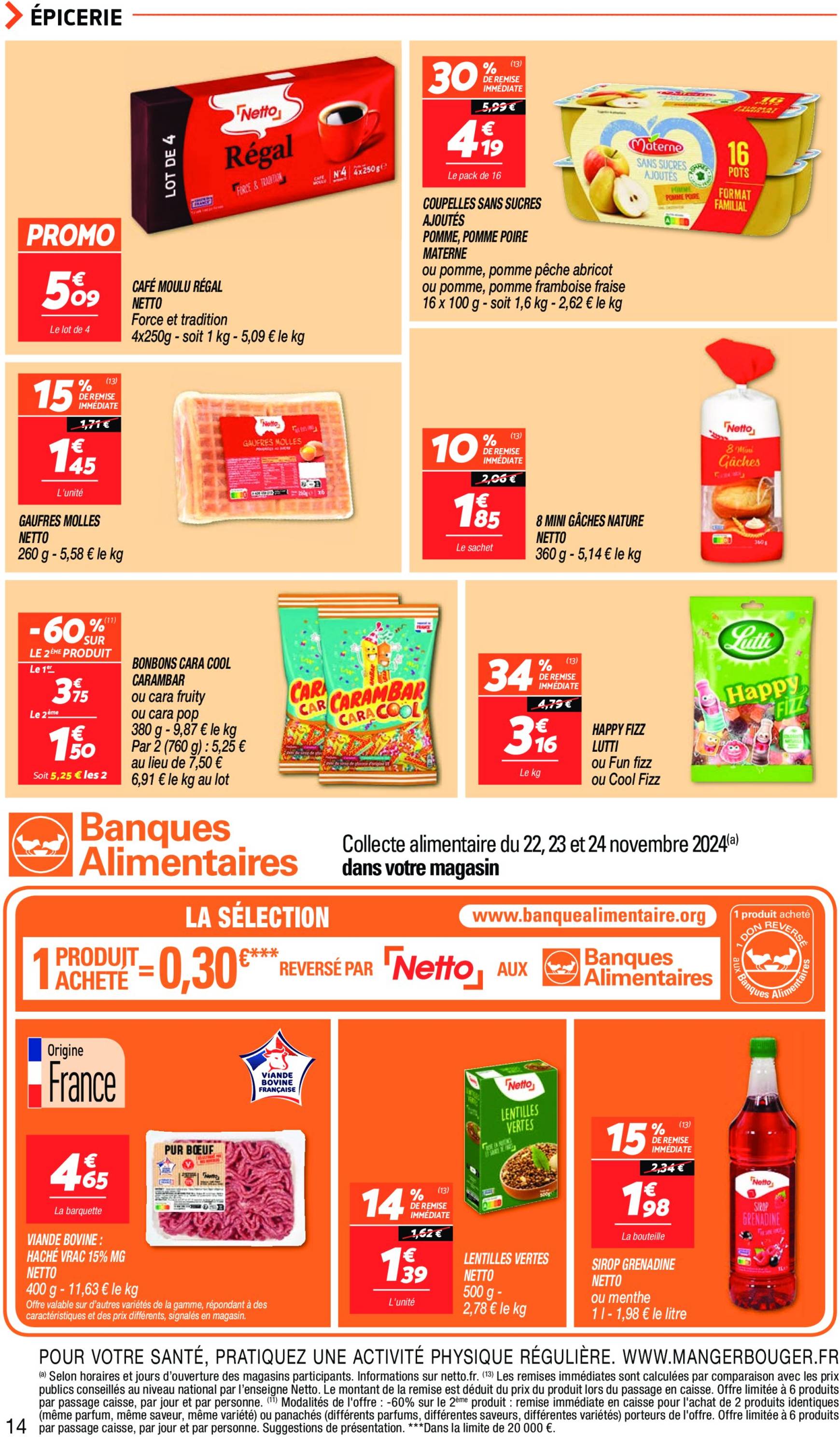 netto - Catalogue Netto valable dès 19.11. - 25.11. - page: 14