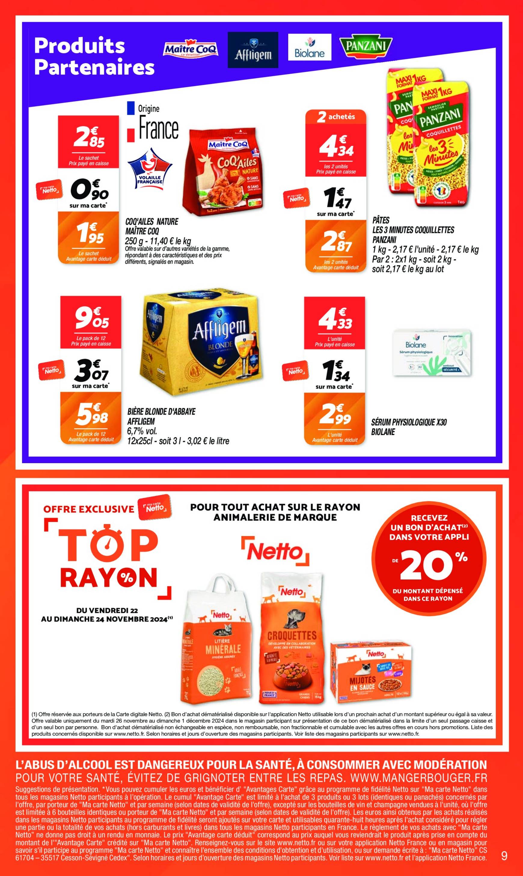 netto - Catalogue Netto valable dès 19.11. - 25.11. - page: 9