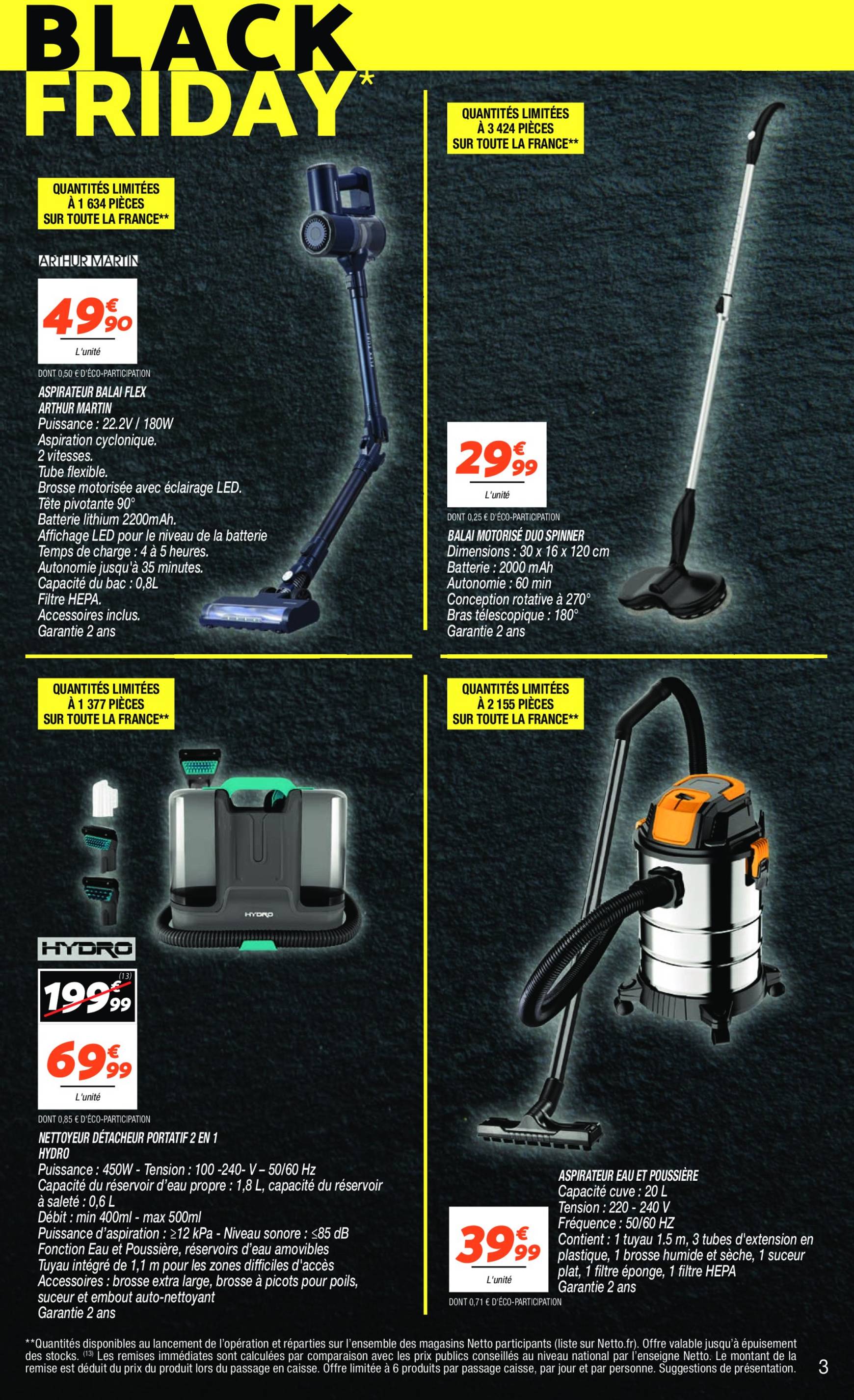 netto - Catalogue Netto - Black Friday valable dès 27/11 - 04/12 - page: 3