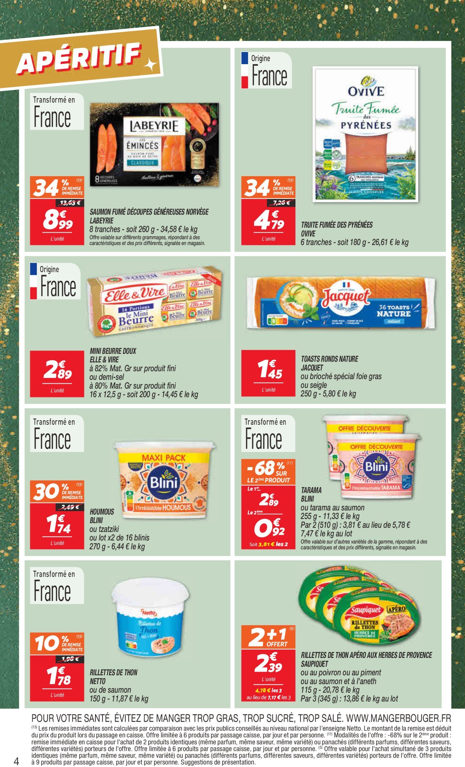 netto - Catalogue Netto - Le vrai Noël valable dès 10/12 - 16/12 - page: 4