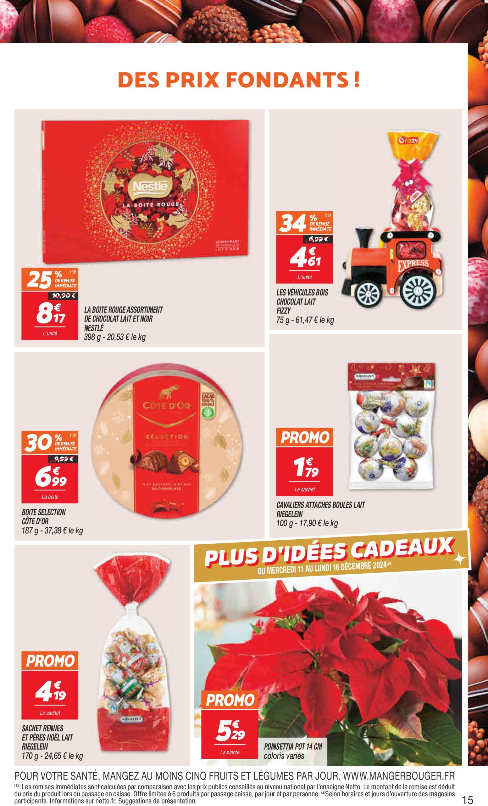 netto - Catalogue Netto - Le vrai Noël valable dès 10/12 - 16/12 - page: 15