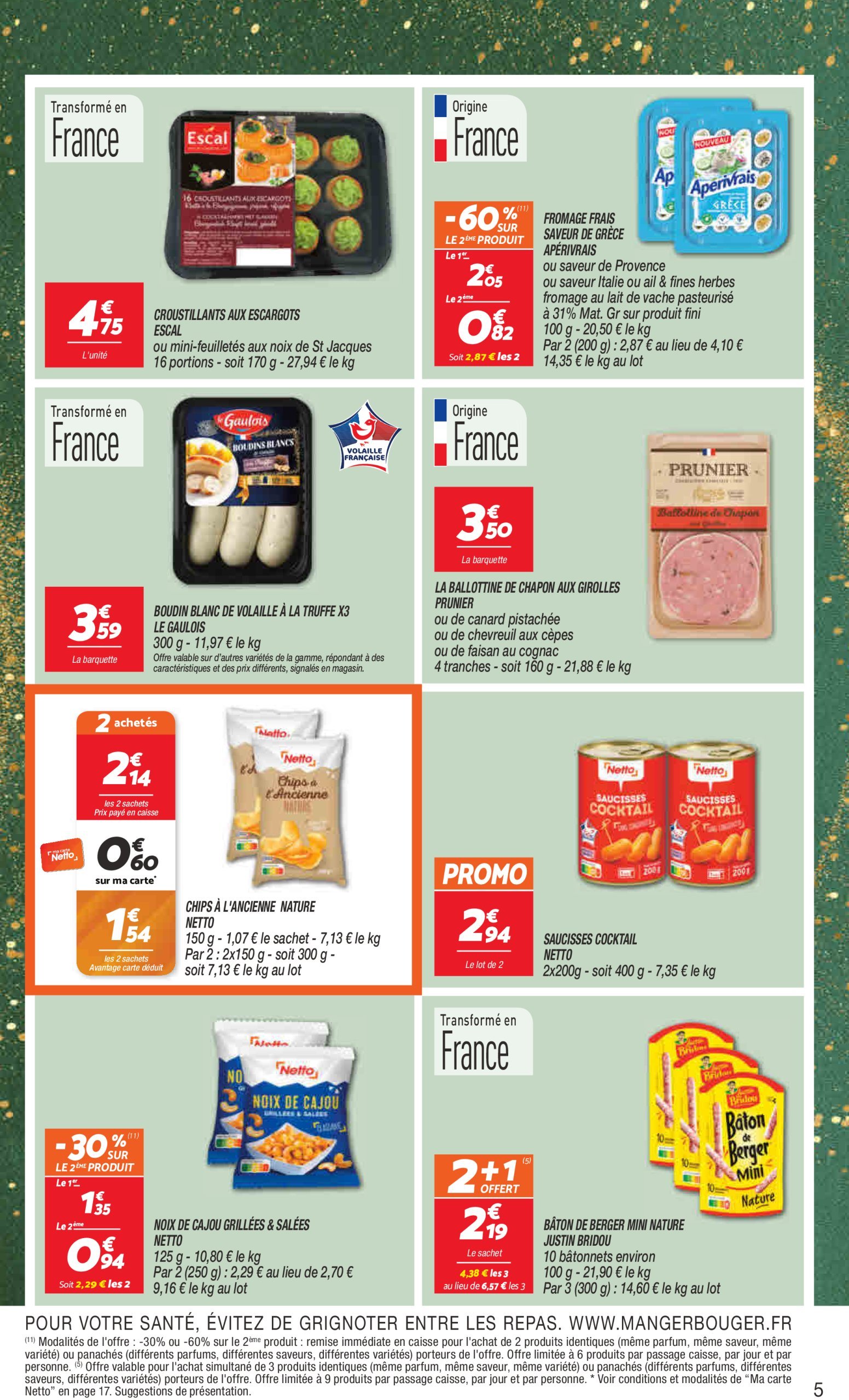 netto - Catalogue Netto - Le vrai Noël valable dès 10/12 - 16/12 - page: 5