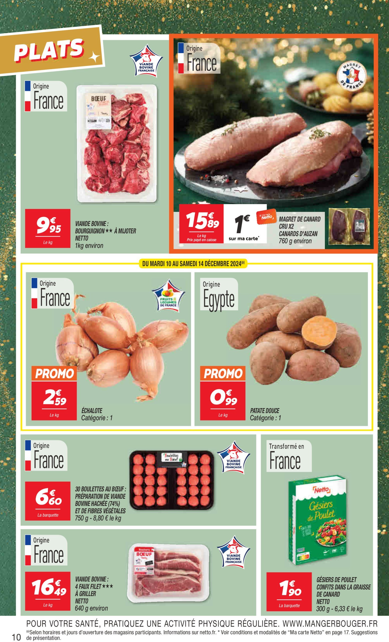 netto - Catalogue Netto - Le vrai Noël valable dès 10/12 - 16/12 - page: 10