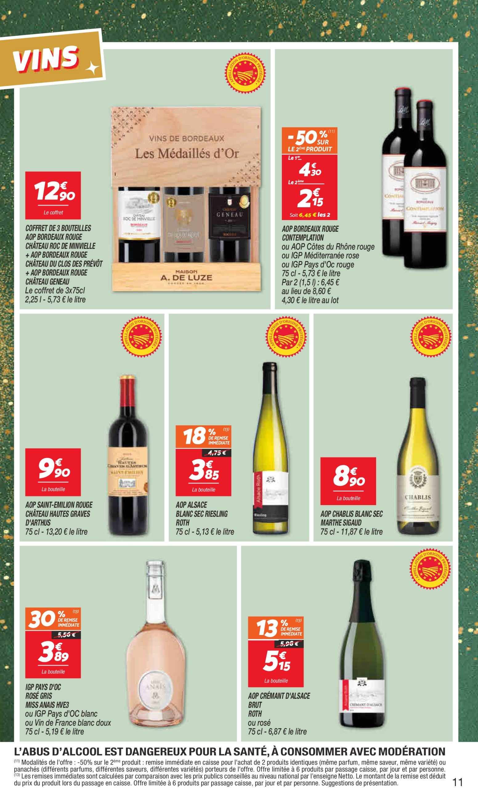 netto - Catalogue Netto - Le vrai Noël valable dès 10/12 - 16/12 - page: 11