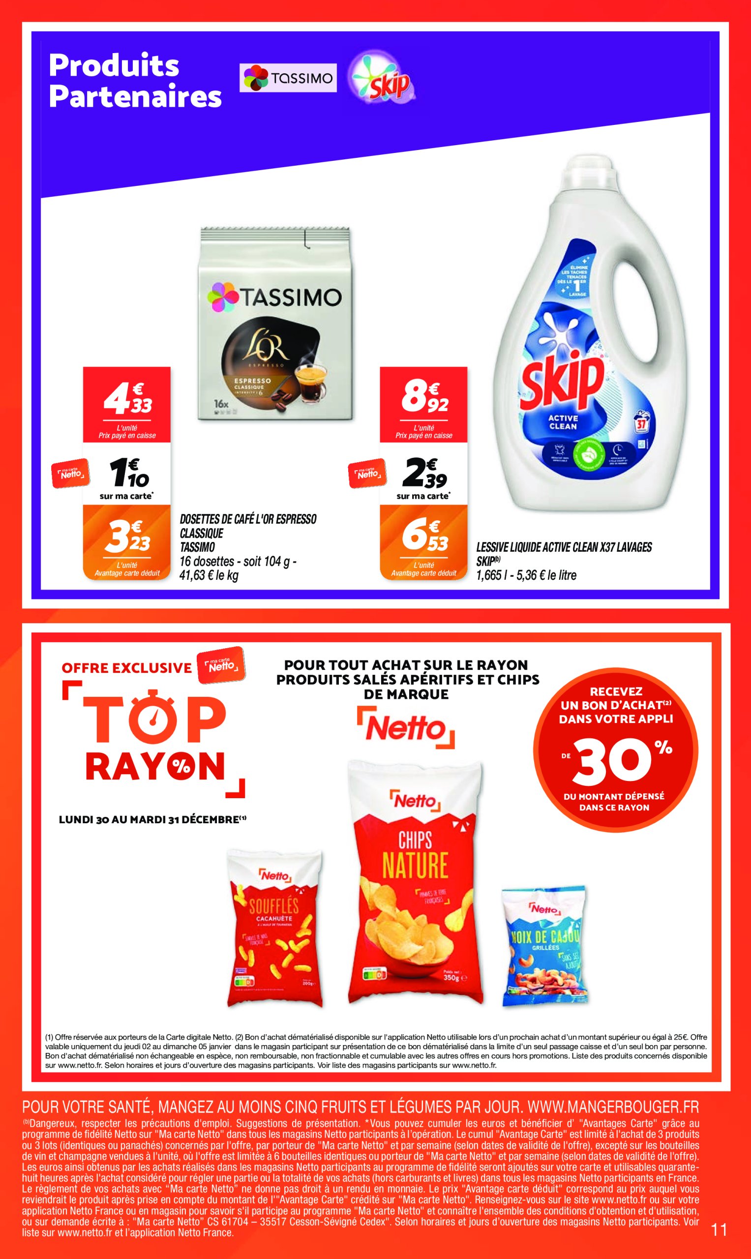 netto - Catalogue Netto valable dès 27/12 - 06/01 - page: 11