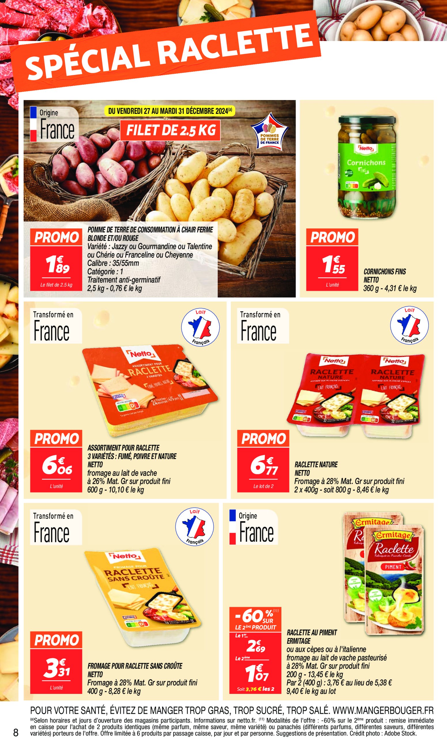 netto - Catalogue Netto valable dès 27/12 - 06/01 - page: 8