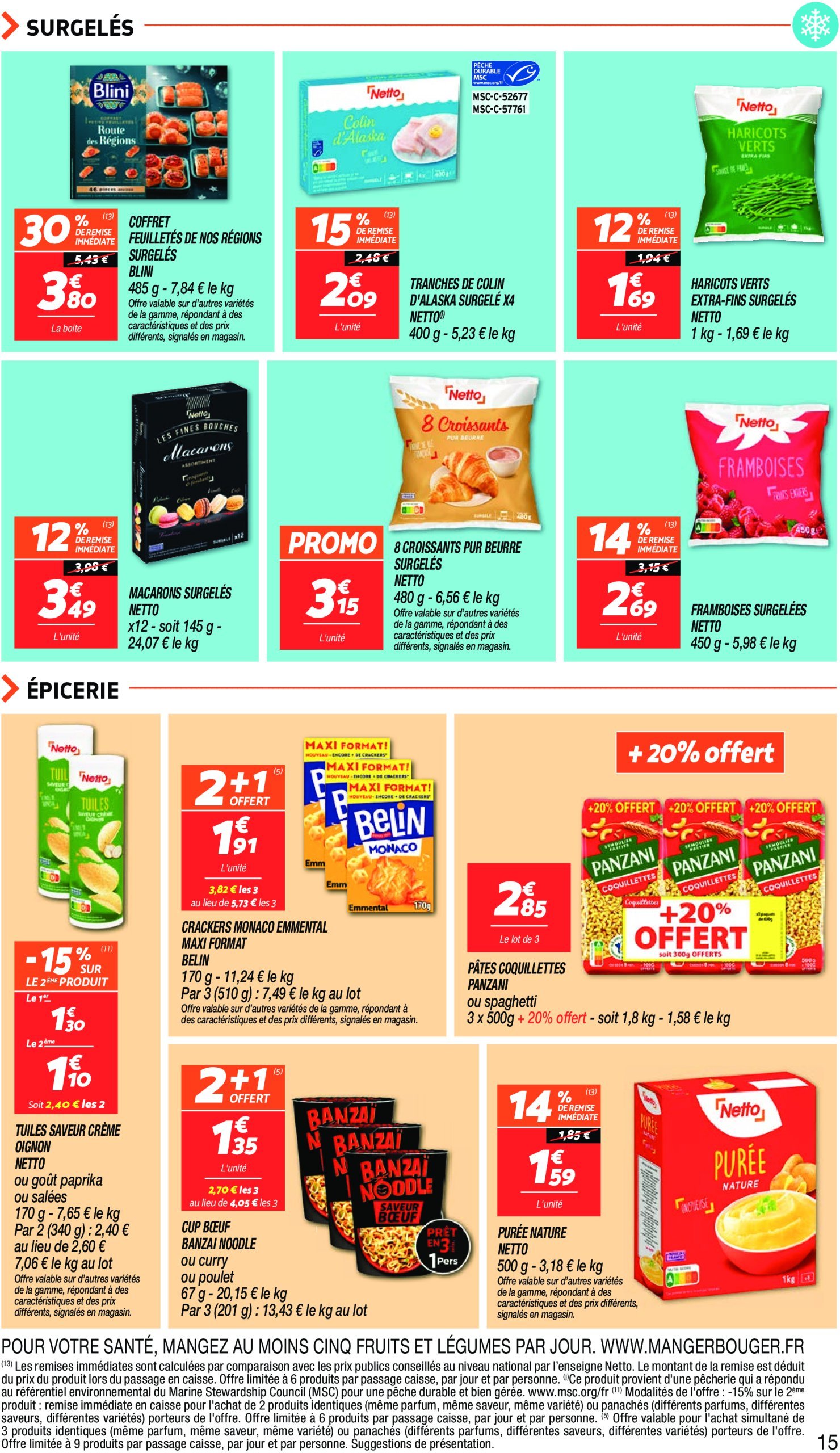 netto - Catalogue Netto valable dès 27/12 - 06/01 - page: 15