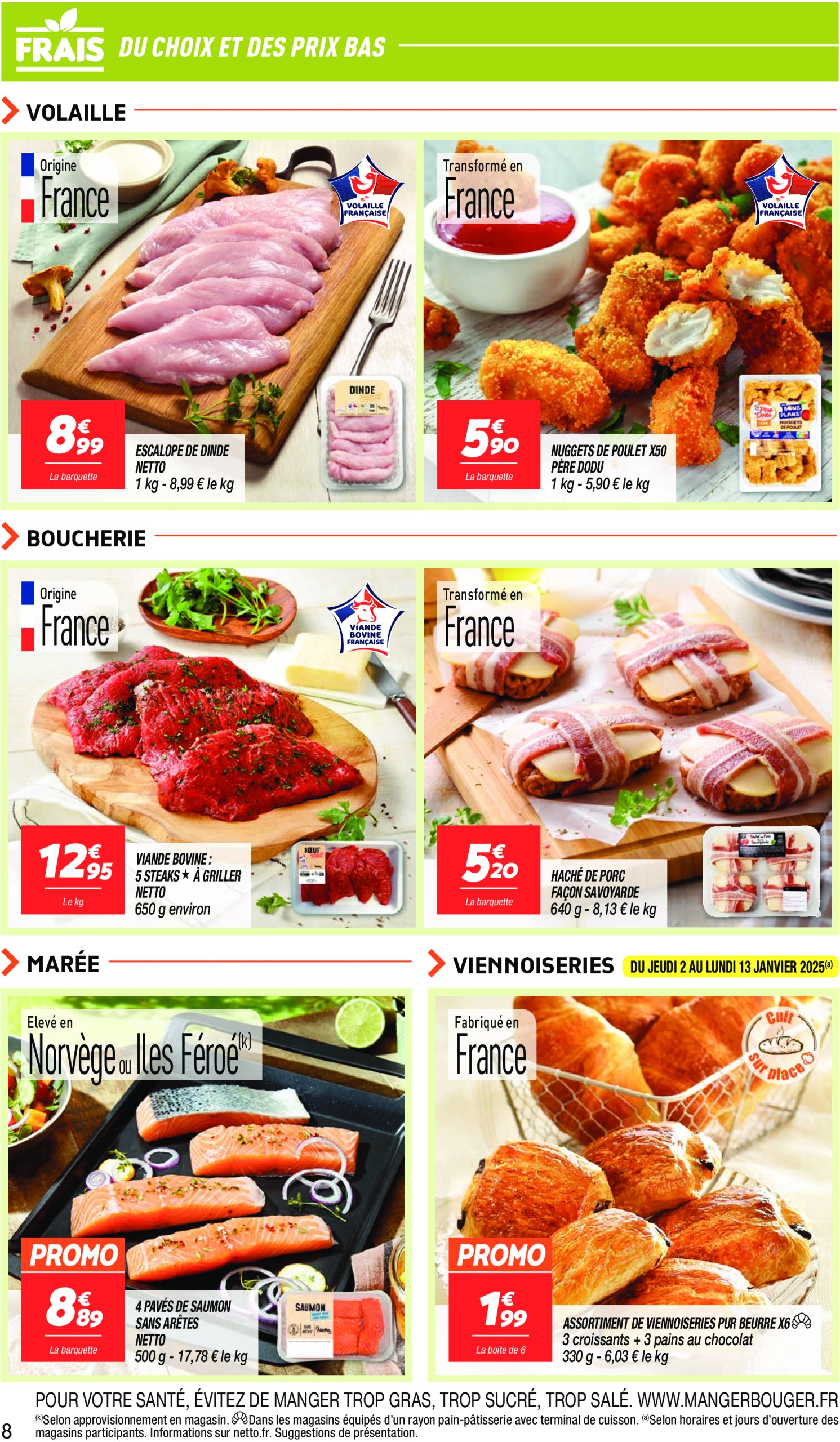 netto - Catalogue Netto valable dès 02/01 - 13/01 - page: 8