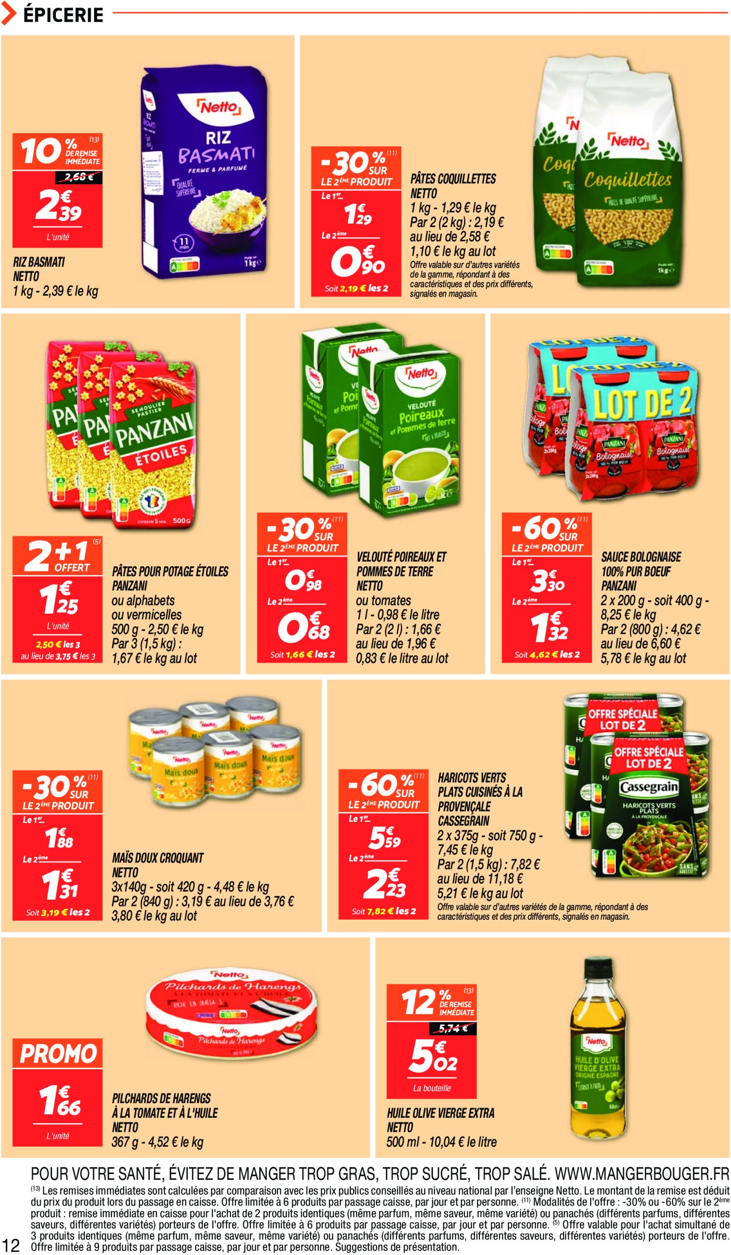 netto - Catalogue Netto valable dès 02/01 - 13/01 - page: 12