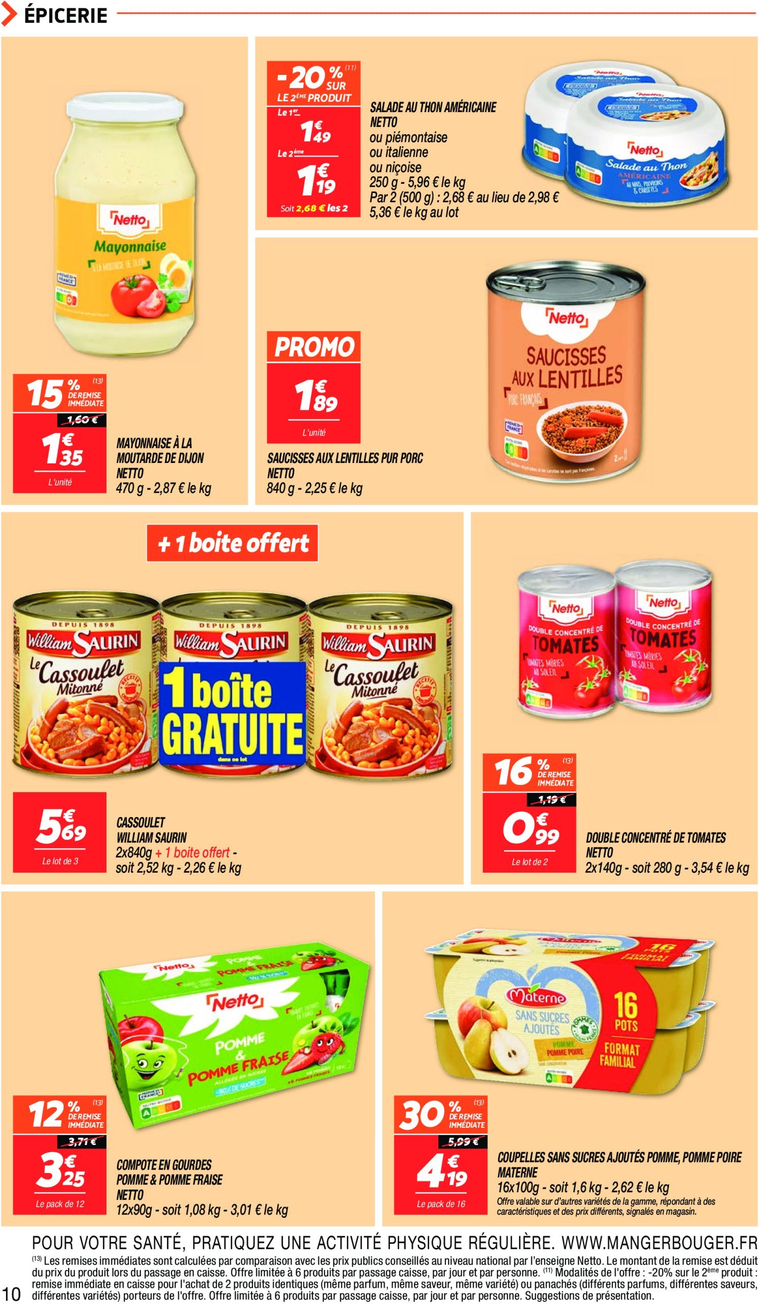 netto - Catalogue Netto valable dès 07/01 - 13/01 - page: 10