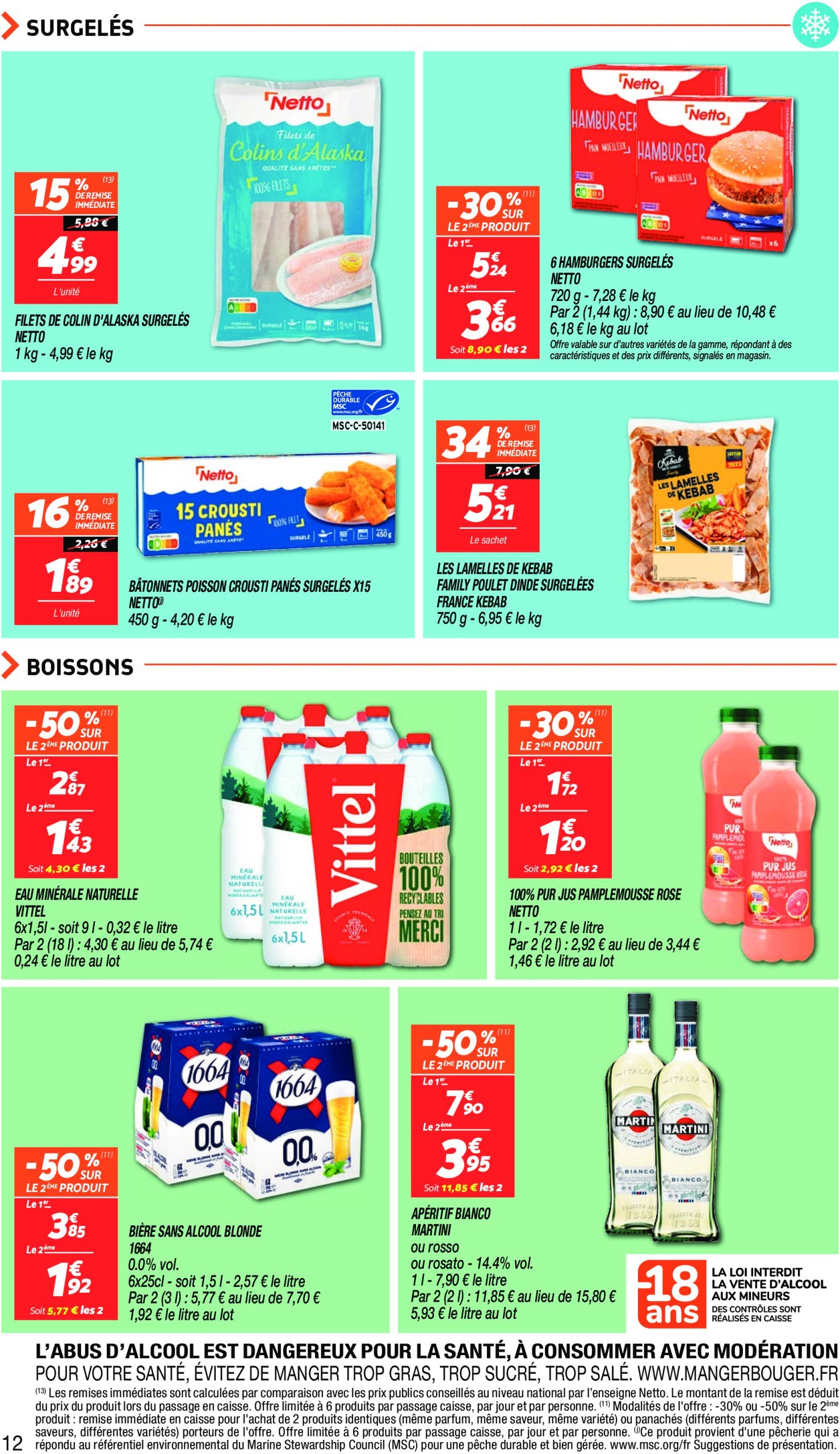 netto - Catalogue Netto valable dès 07/01 - 13/01 - page: 12