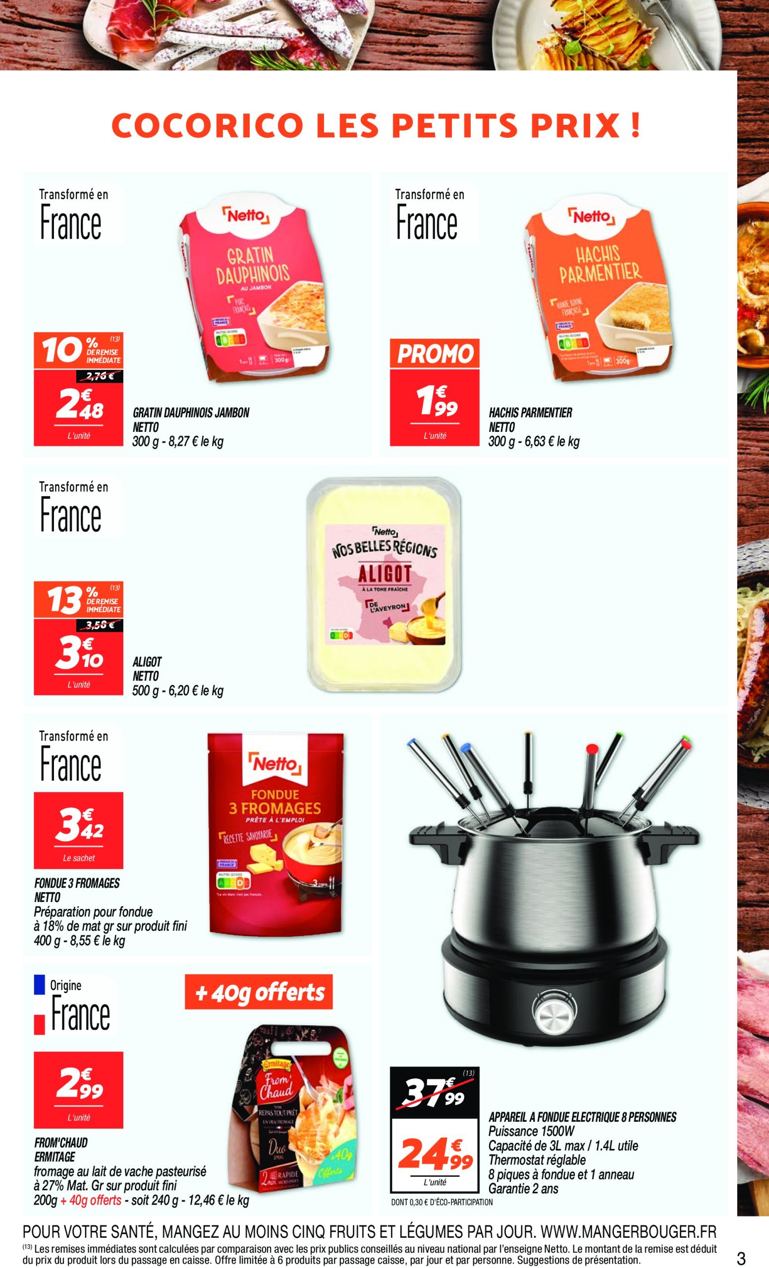 netto - Catalogue Netto valable dès 14/01 - 20/01 - page: 3