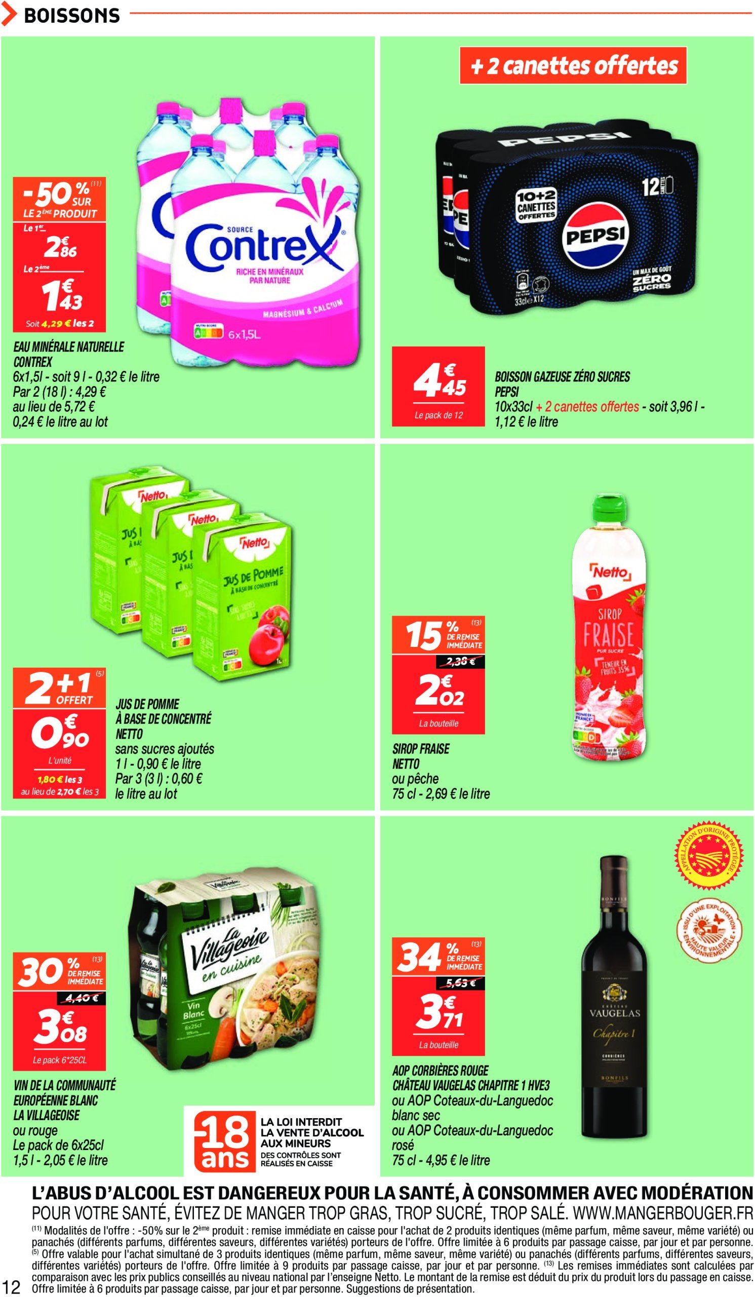 netto - Catalogue Netto valable dès 14/01 - 20/01 - page: 12