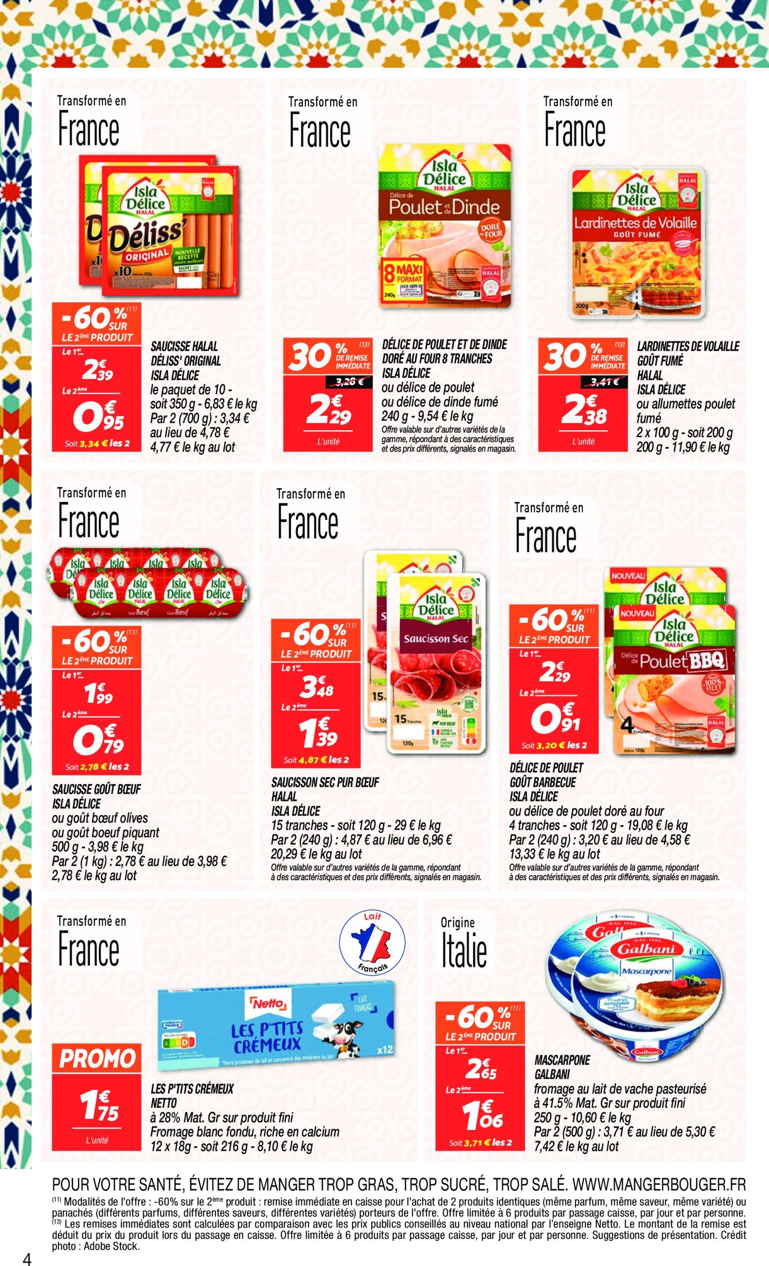 netto - Catalogue Netto - Ramadan valable dès 11/02 - 03/03 - page: 4