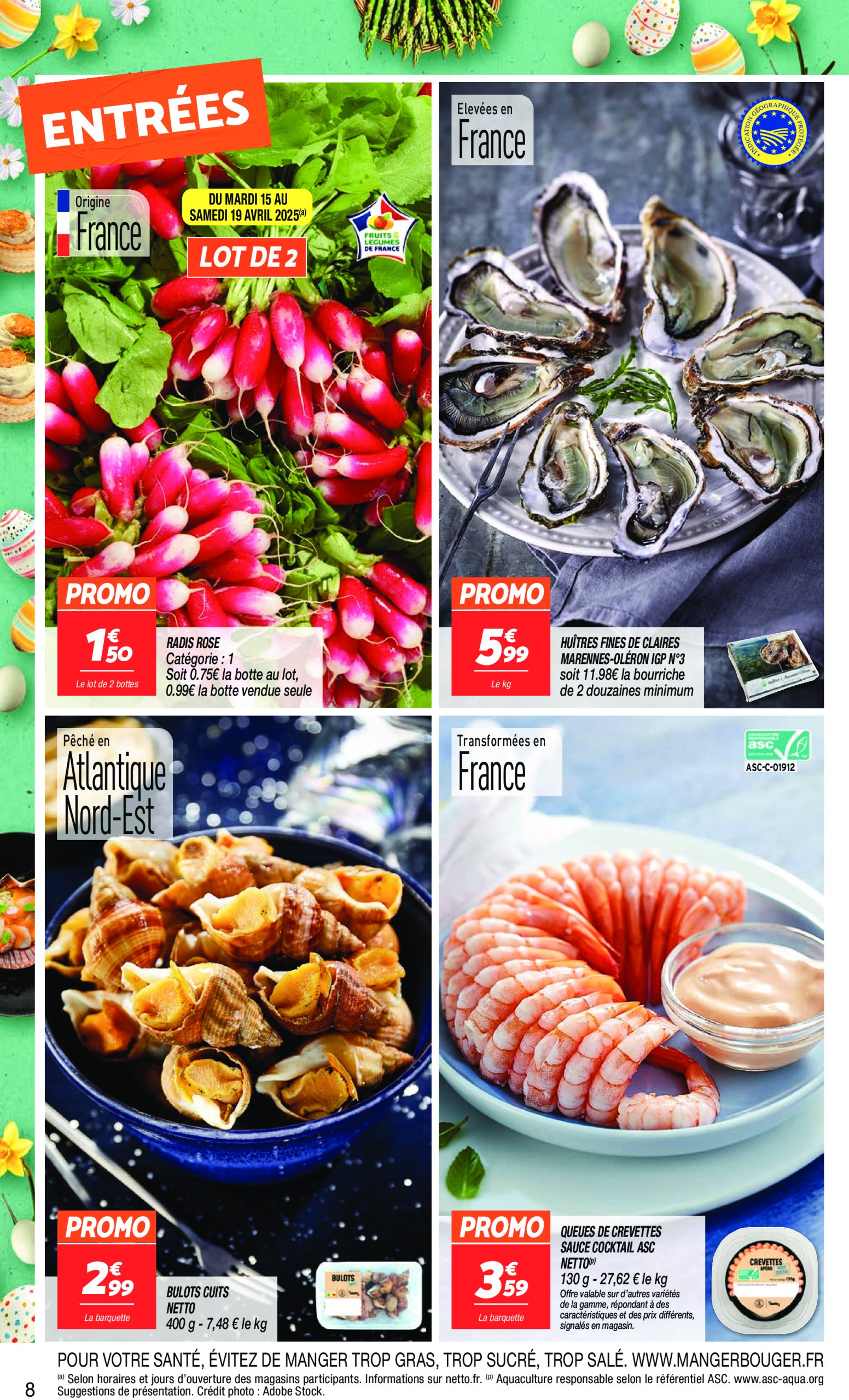 netto - Catalogue Netto - Pâques valable dès 15/04 - 21/04 - page: 8