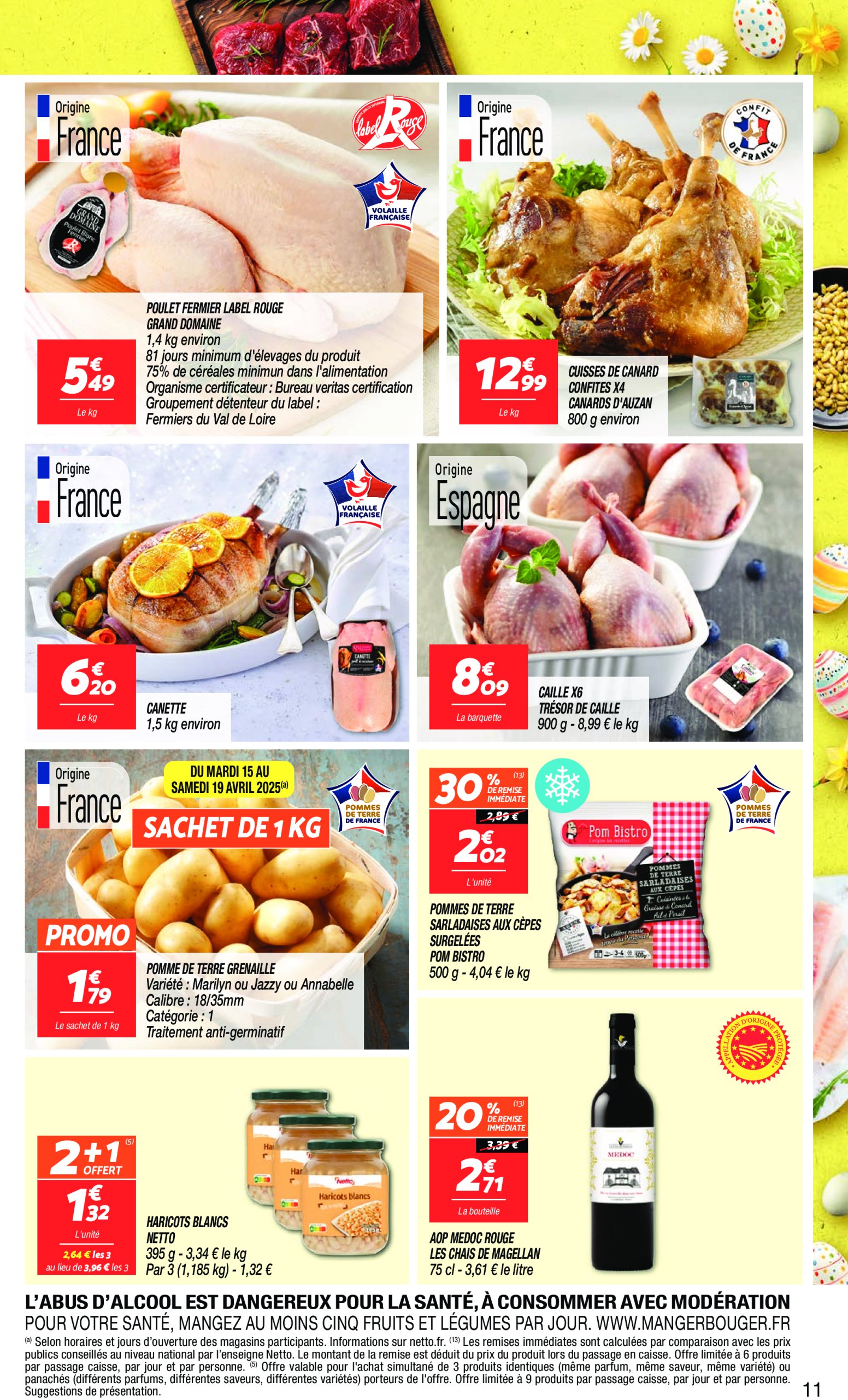 netto - Catalogue Netto - Pâques valable dès 15/04 - 21/04 - page: 11
